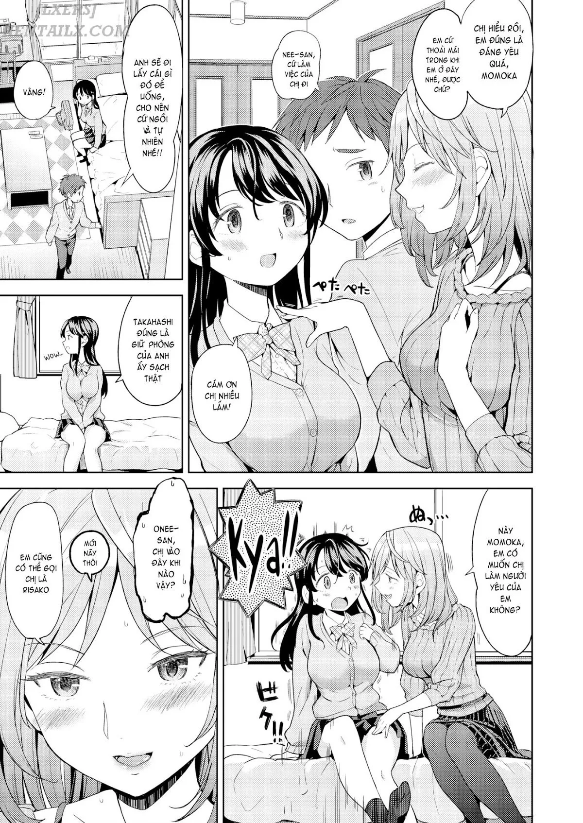 HentaiVN.net - Ảnh 6 - Kageyama-san’s Tandem Seat [Kageyama-sans Tandem Seat; Comic X-Eros #37] - Chap 1