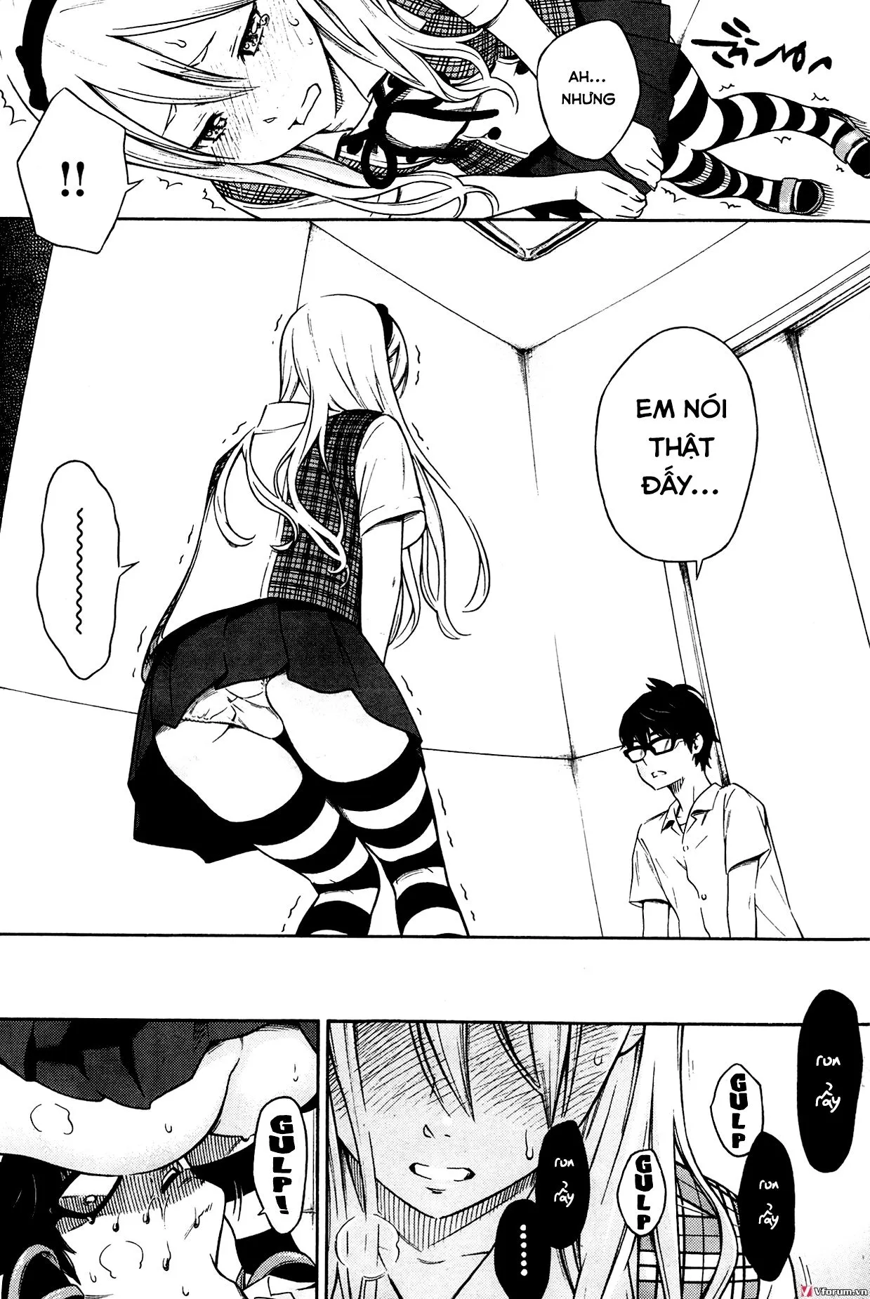 HentaiVN.net - Ảnh 10 - Thang máy tình yêu [Splash] - Chap 1
