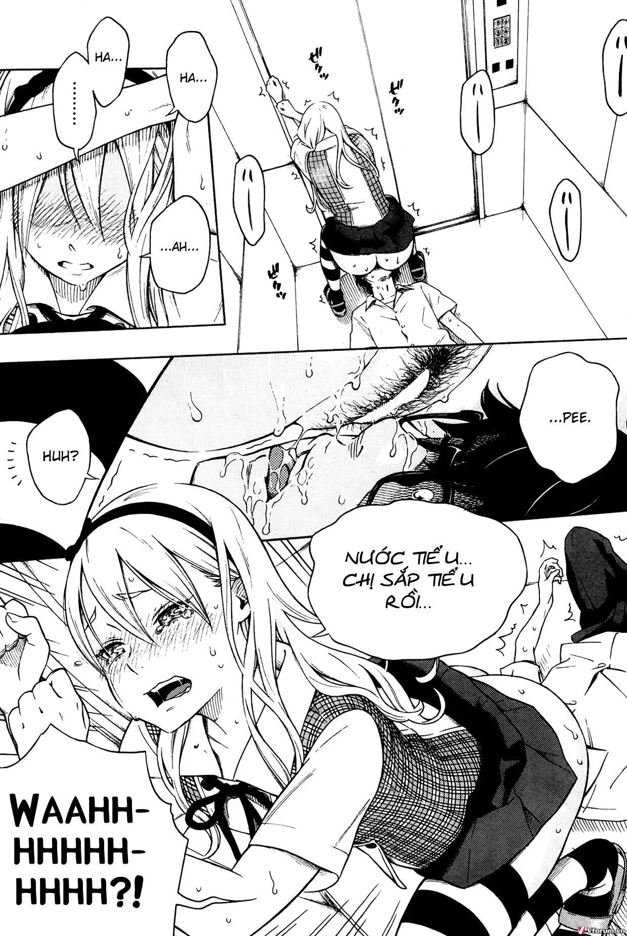HentaiVN.net - Ảnh 14 - Thang máy tình yêu [Splash] - Chap 1