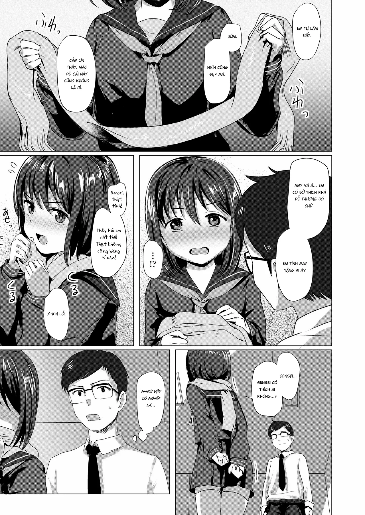 HentaiVN.net - Ảnh 4 - Nagai Mono ni Makareru [Wrapped In Its Length; 長い物に巻かれる] - Chap 1