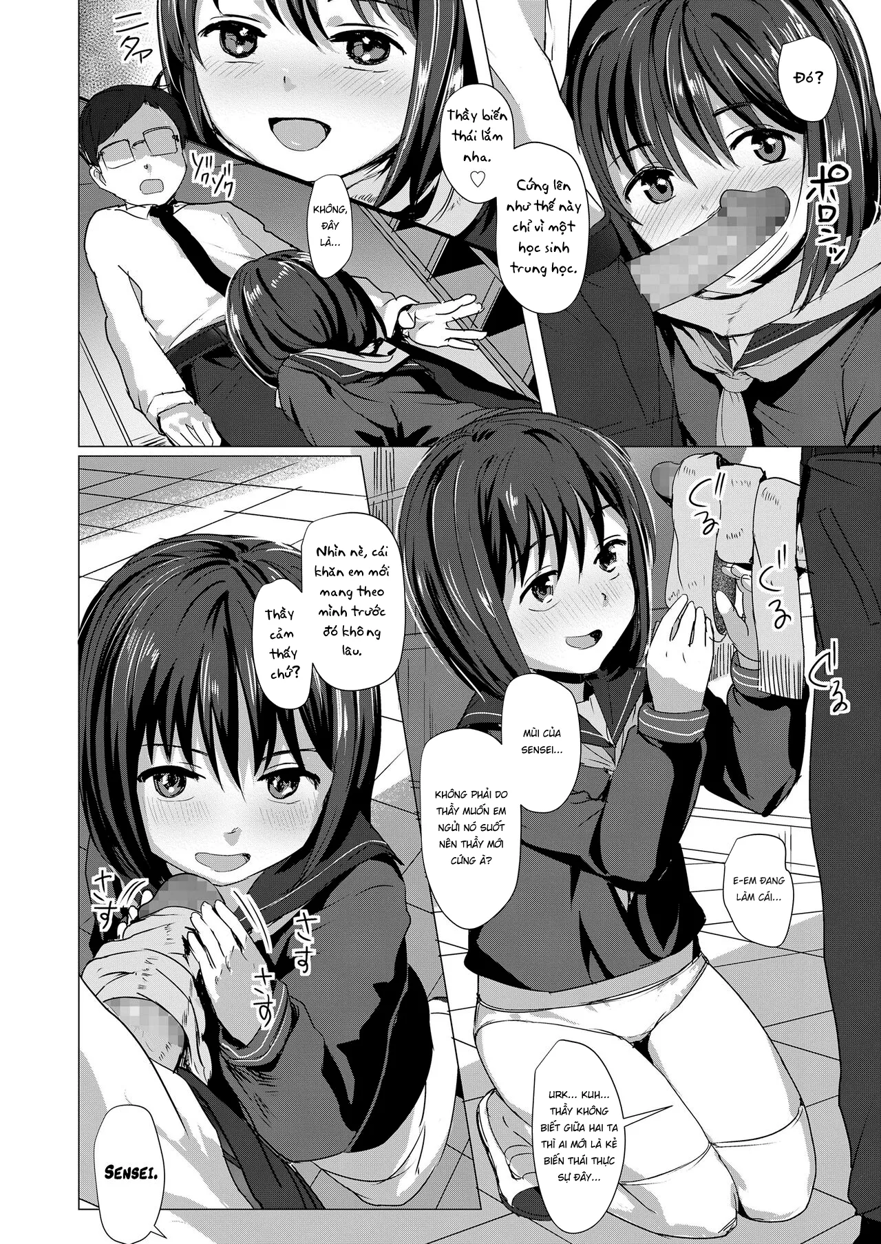 HentaiVN.net - Ảnh 7 - Nagai Mono ni Makareru [Wrapped In Its Length; 長い物に巻かれる] - Chap 1