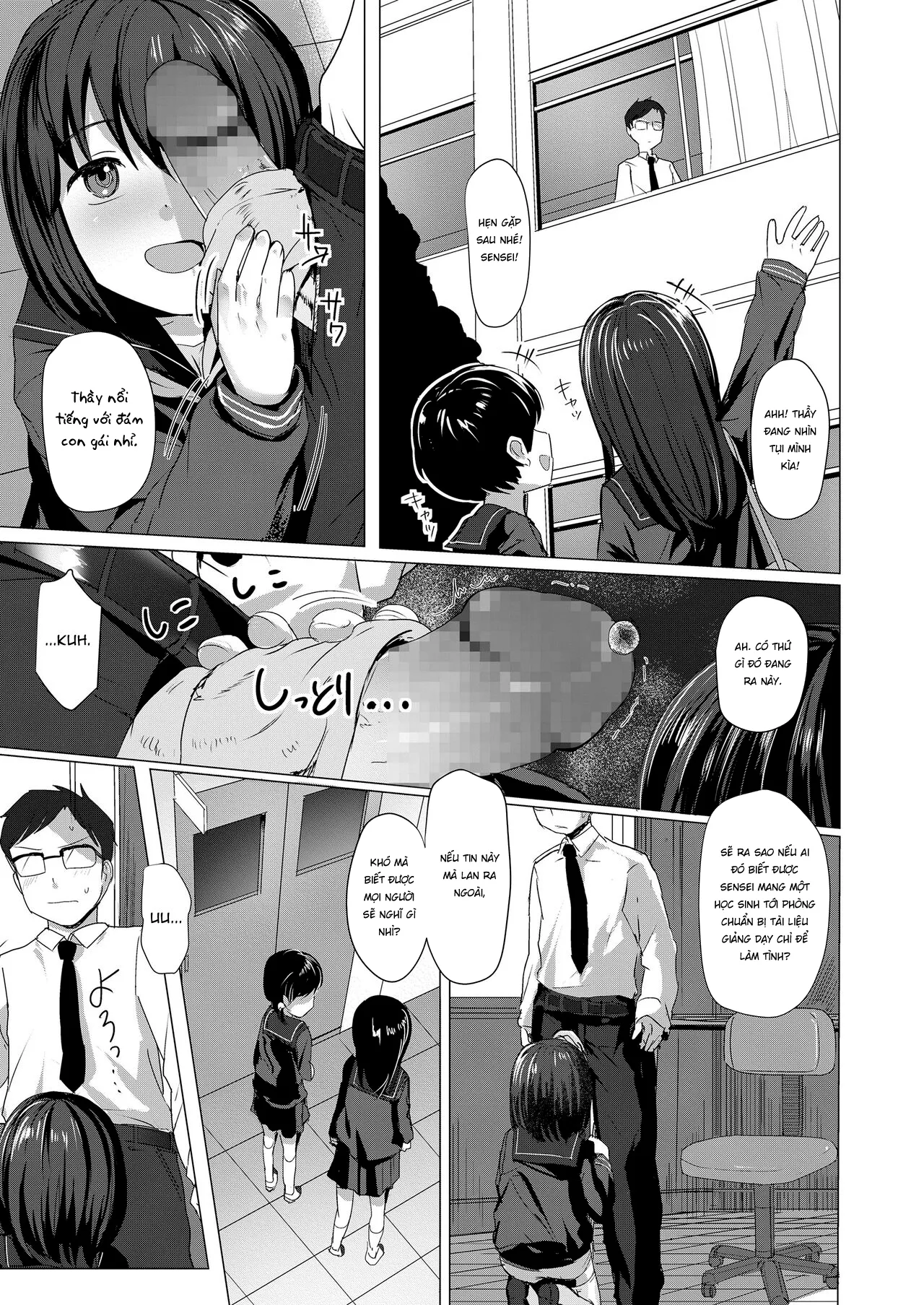 HentaiVN.net - Ảnh 8 - Nagai Mono ni Makareru [Wrapped In Its Length; 長い物に巻かれる] - Chap 1