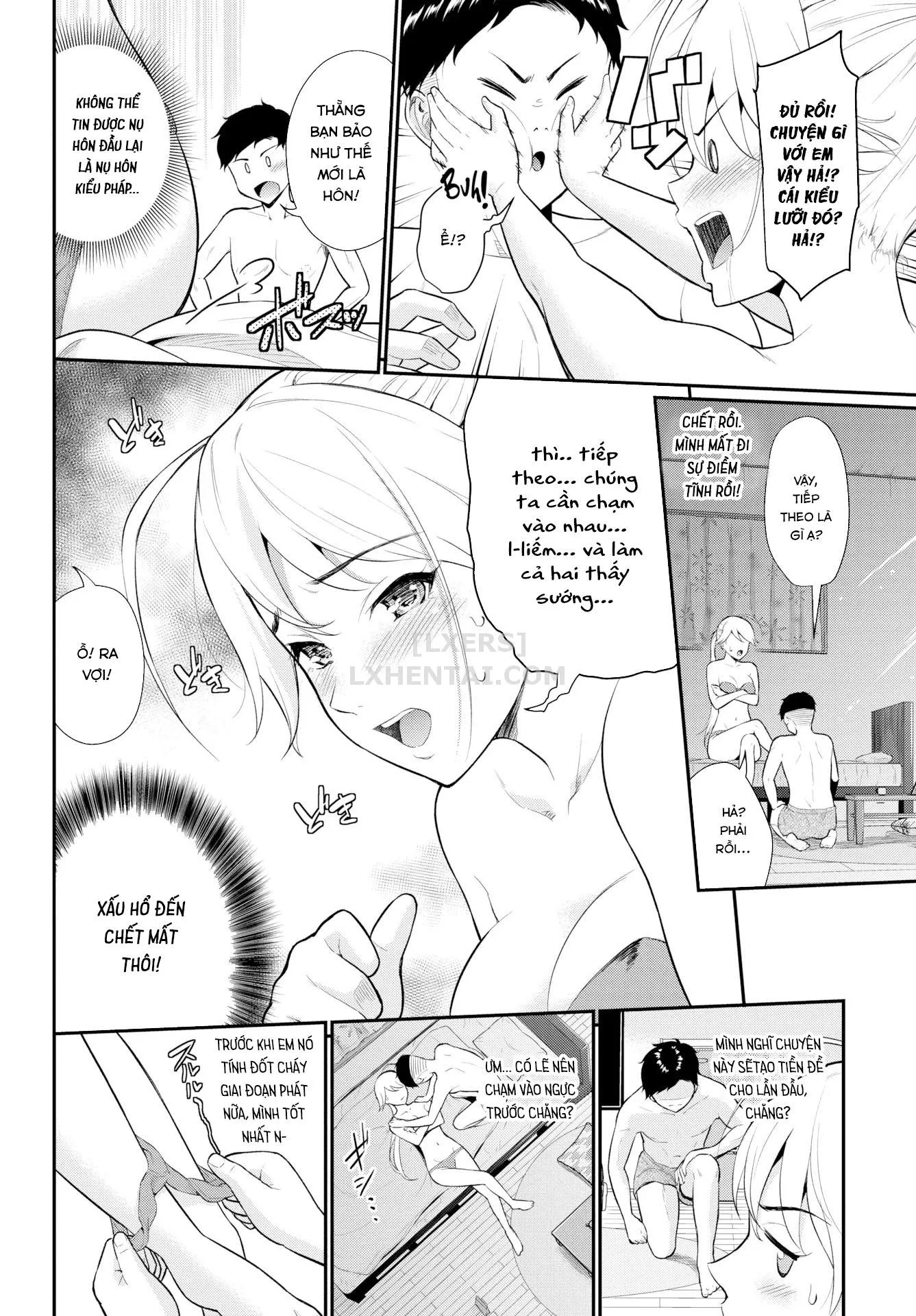 HentaiVN.net - Ảnh 11 - Miss Know-It-All - Chap 1