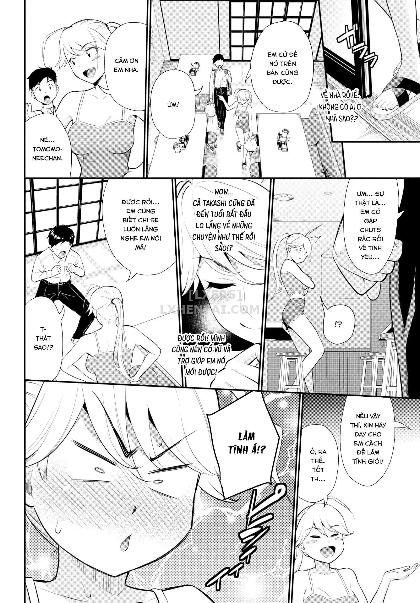 HentaiVN.net - Ảnh 6 - Miss Know-It-All - Chap 1
