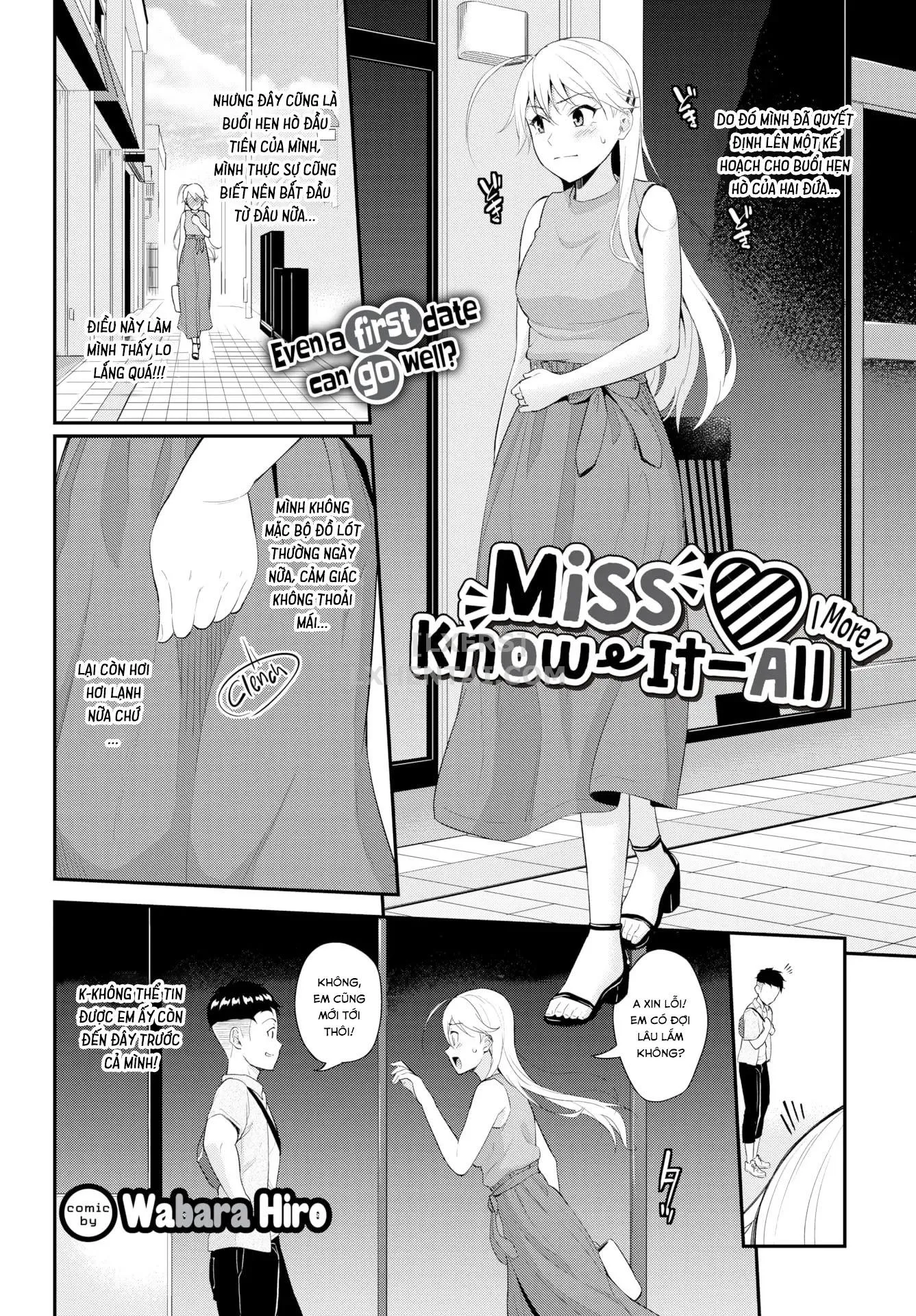 HentaiVN.net - Ảnh 6 - Miss Know-It-All - Chap 2