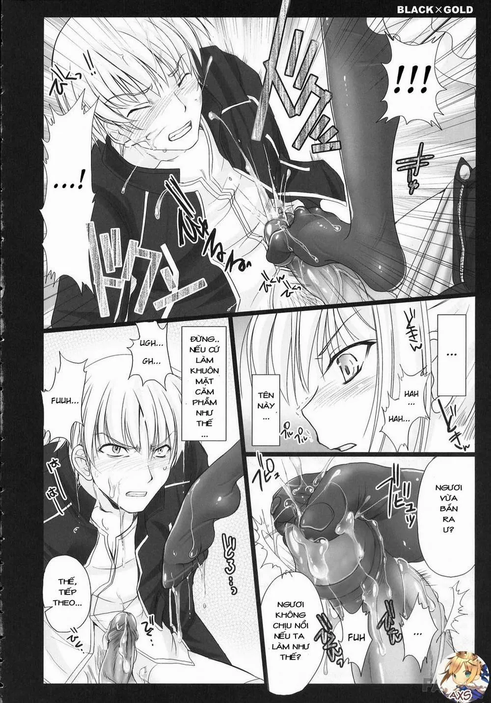 HentaiVN.net - Ảnh 17 - BLACKxGOLD (Fate/Hollow Ataraxia) - Chap 1