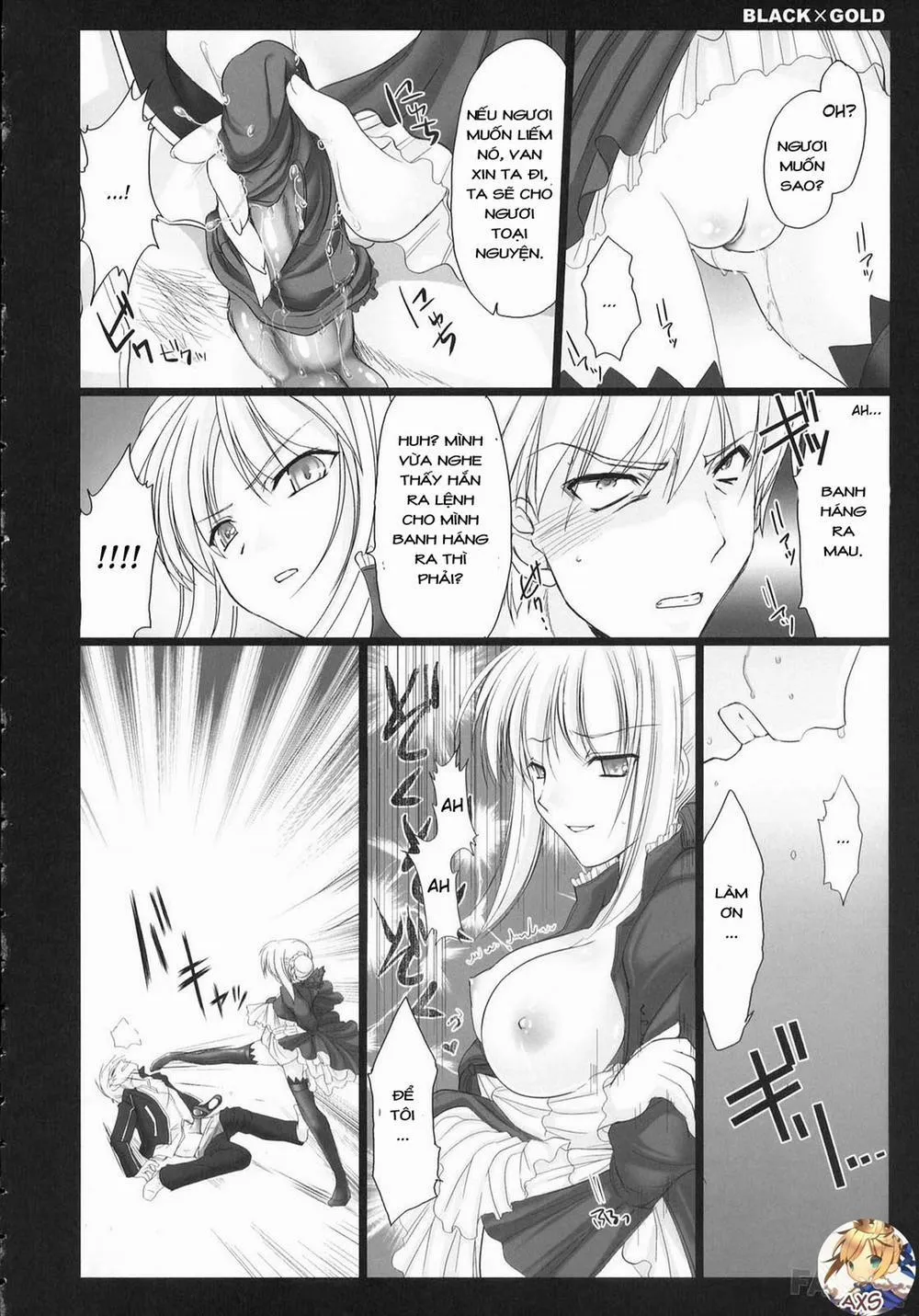 HentaiVN.net - Ảnh 19 - BLACKxGOLD (Fate/Hollow Ataraxia) - Chap 1