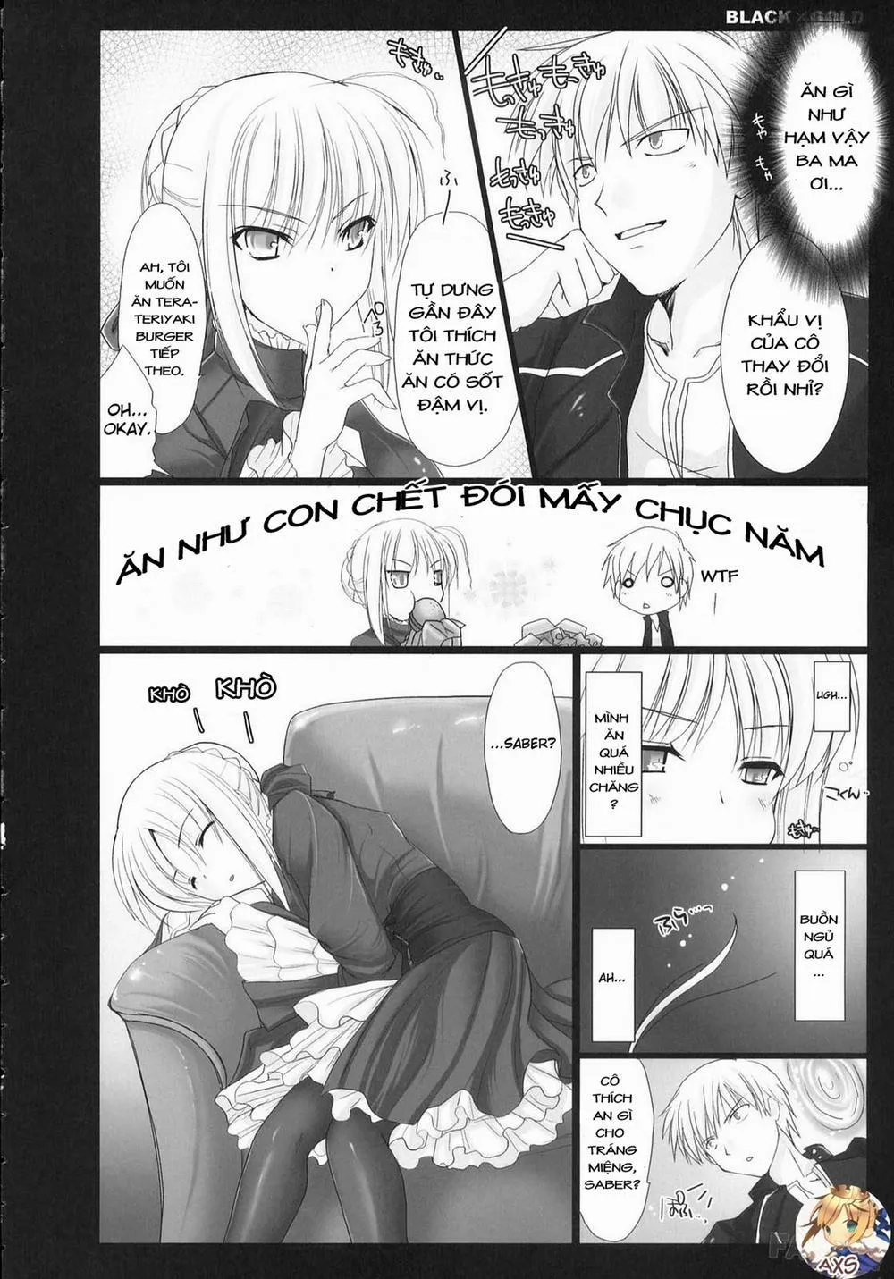 HentaiVN.net - Ảnh 9 - BLACKxGOLD (Fate/Hollow Ataraxia) - Chap 1