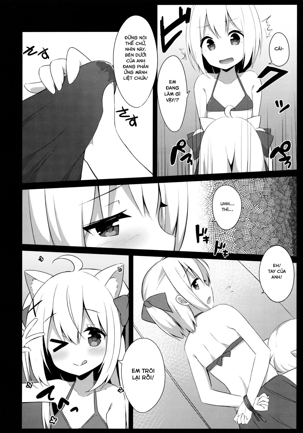 HentaiVN.net - Ảnh 12 - Goshujin-sama to Koneko no Midareta Summer Vacation [Master And Koneko's Confusing Summer Vacation] - Chap 1