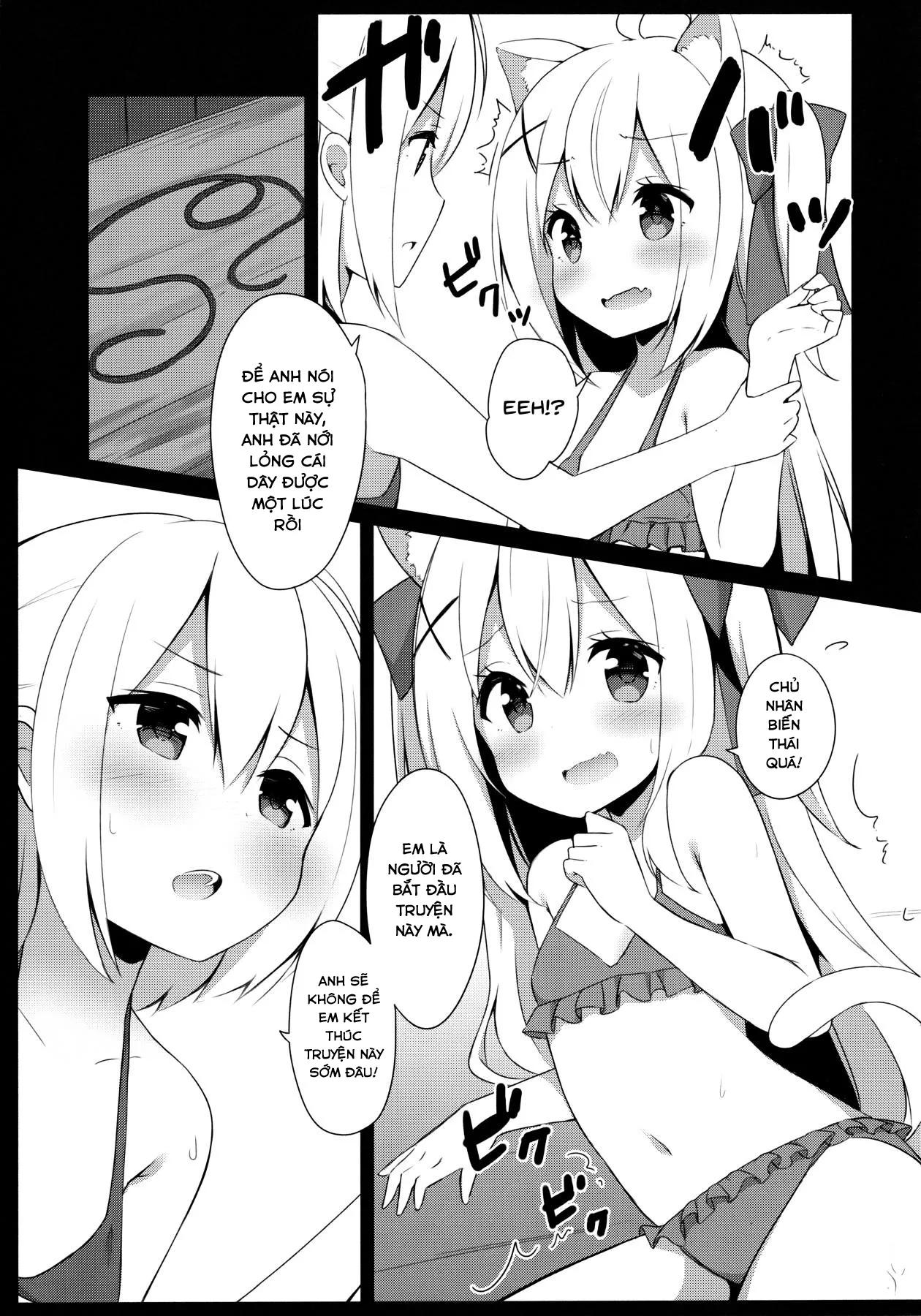 HentaiVN.net - Ảnh 15 - Goshujin-sama to Koneko no Midareta Summer Vacation [Master And Koneko's Confusing Summer Vacation] - Chap 1
