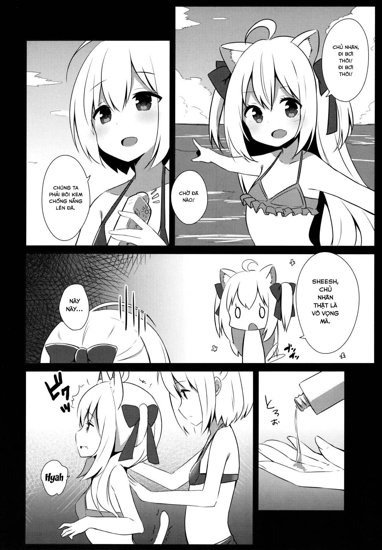 HentaiVN.net - Ảnh 6 - Goshujin-sama to Koneko no Midareta Summer Vacation [Master And Koneko's Confusing Summer Vacation] - Chap 1