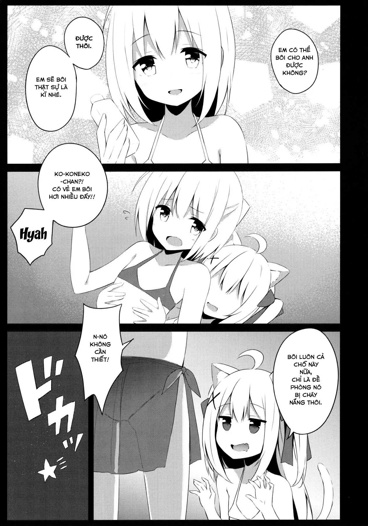 HentaiVN.net - Ảnh 7 - Goshujin-sama to Koneko no Midareta Summer Vacation [Master And Koneko's Confusing Summer Vacation] - Chap 1