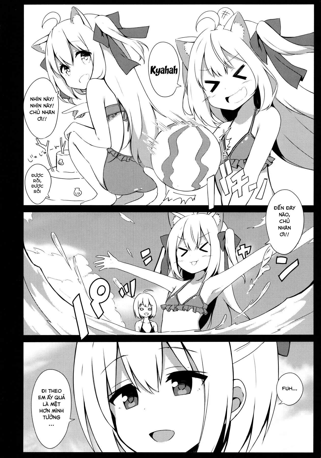 HentaiVN.net - Ảnh 8 - Goshujin-sama to Koneko no Midareta Summer Vacation [Master And Koneko's Confusing Summer Vacation] - Chap 1