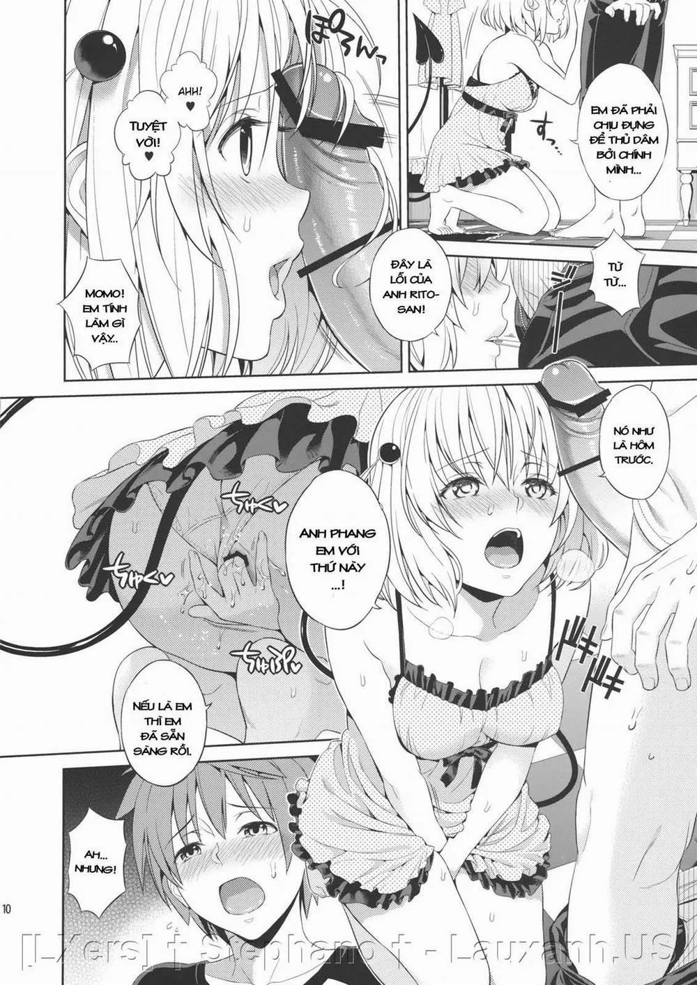 HentaiVN.net - Ảnh 6 - Momoiro Passion (To LOVE-Ru Darkness) - Chap 1