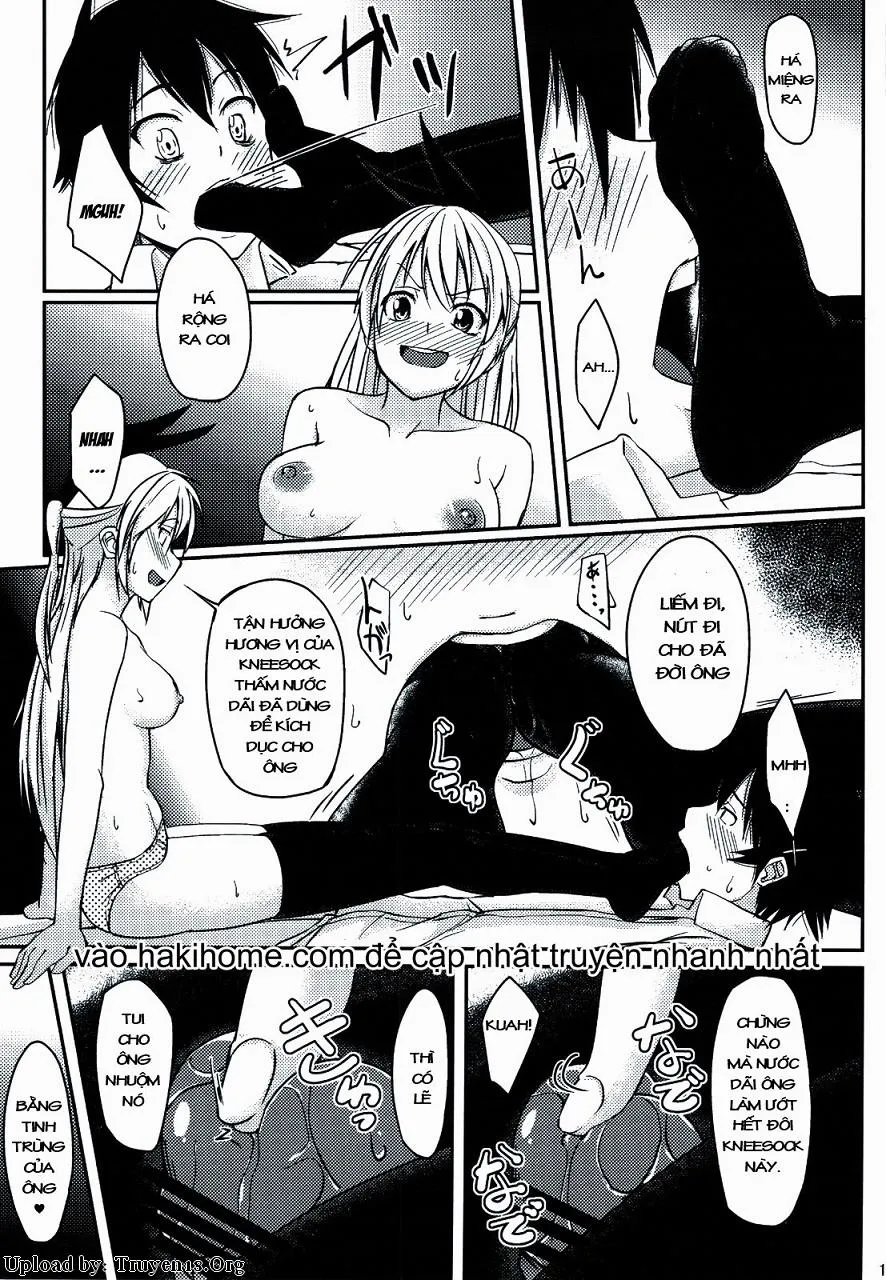 HentaiVN.net - Ảnh 10 - Footjob (Nisekoi) - Chap 1