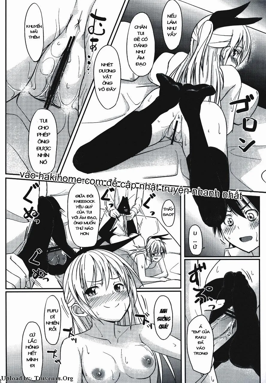 HentaiVN.net - Ảnh 11 - Footjob (Nisekoi) - Chap 1
