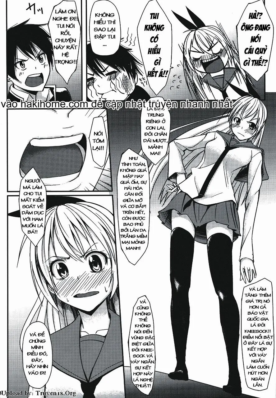 HentaiVN.net - Ảnh 3 - Footjob (Nisekoi) - Chap 1