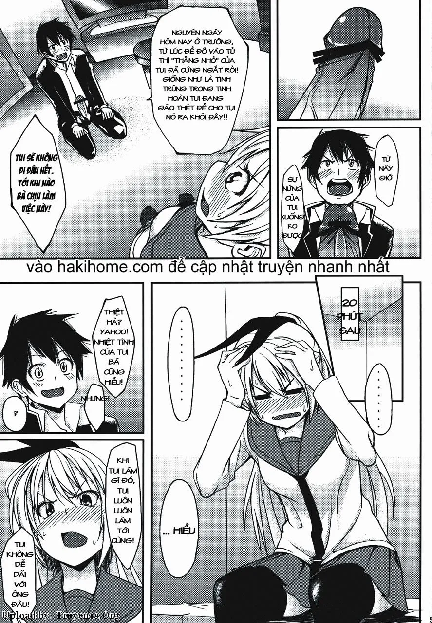 HentaiVN.net - Ảnh 4 - Footjob (Nisekoi) - Chap 1