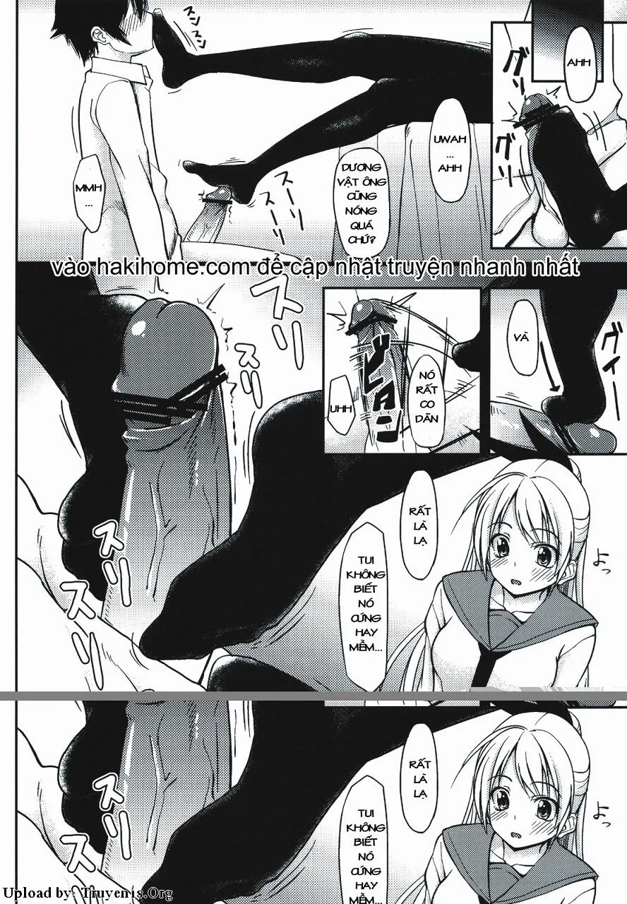 HentaiVN.net - Ảnh 5 - Footjob (Nisekoi) - Chap 1