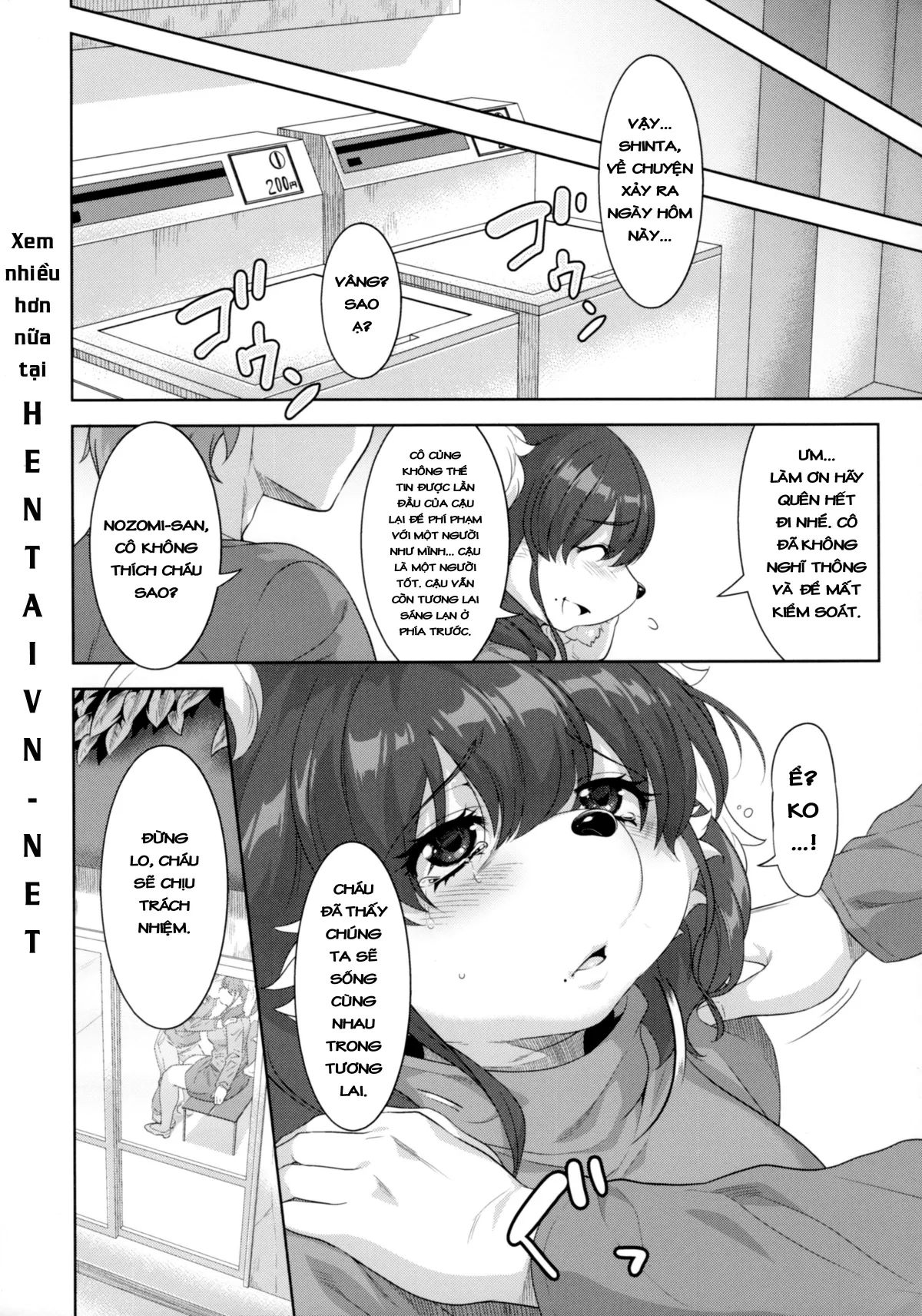 HentaiVN.net - Ảnh 33 - Laundry no En - Chap 1