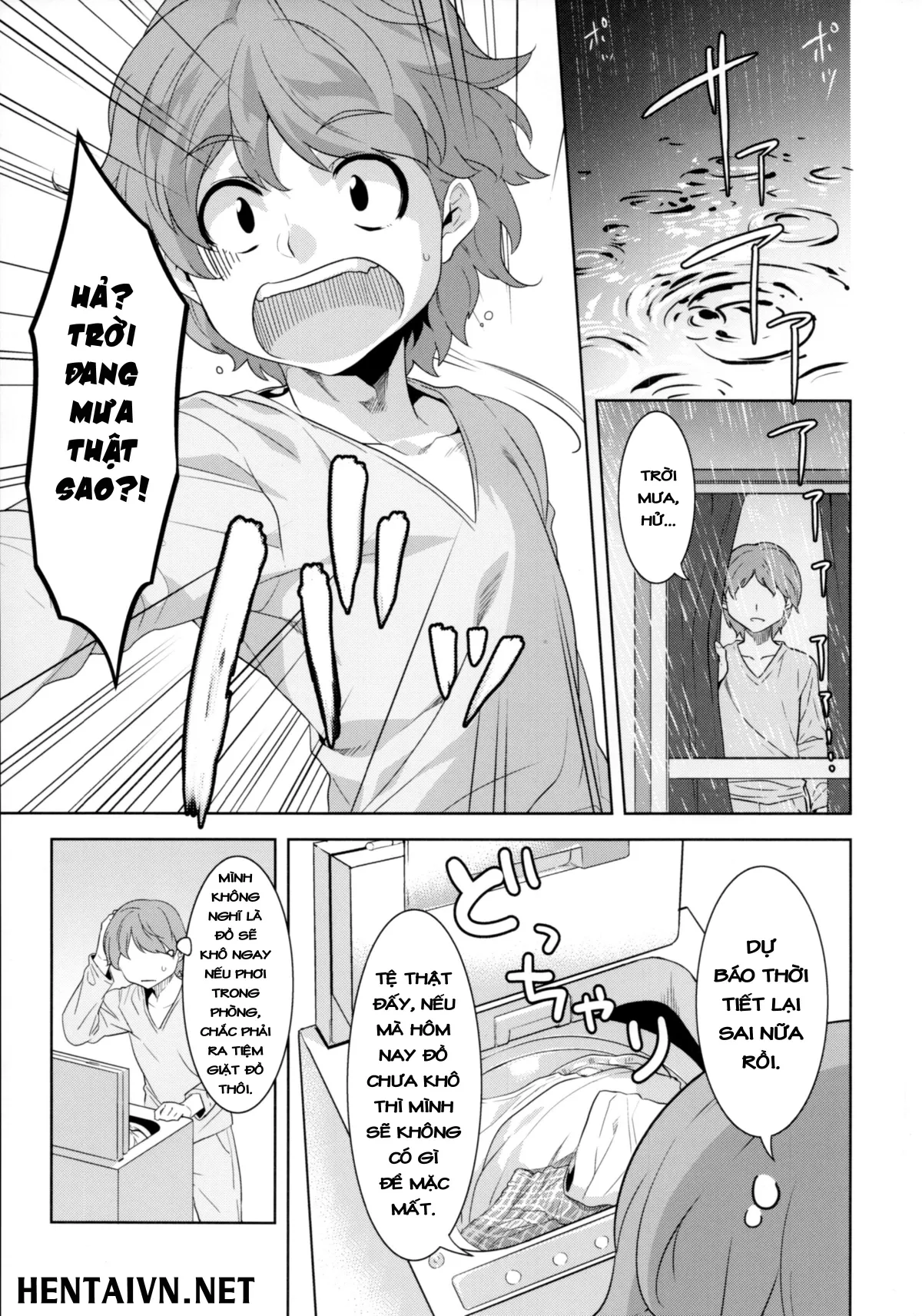 HentaiVN.net - Ảnh 6 - Laundry no En - Chap 1