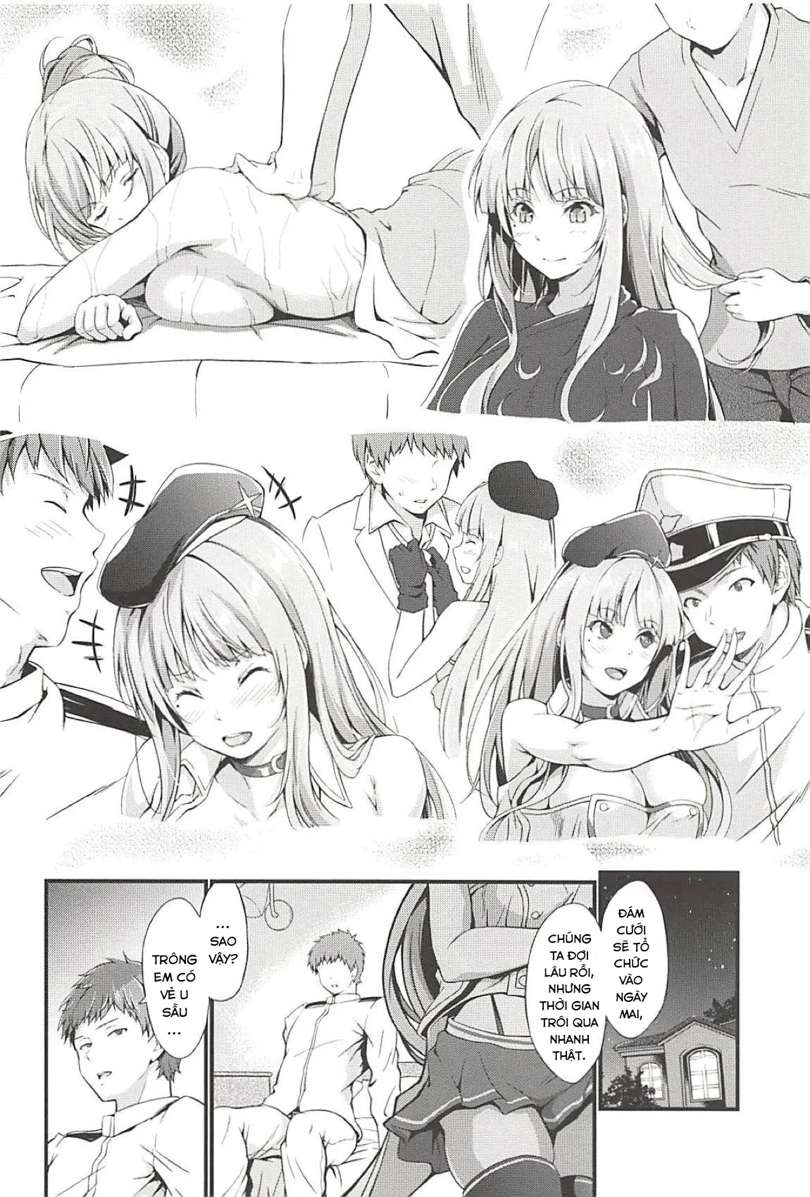 HentaiVN.net - Ảnh 6 - Đêm ngọt ngào trước lễ cưới với Fiji. [Fiji to Amaama Kekkon Zenya; The Sweet Night Before The Wedding With Fiji] - Chap 1