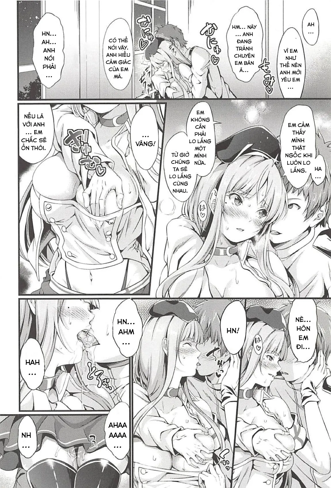 HentaiVN.net - Ảnh 8 - Đêm ngọt ngào trước lễ cưới với Fiji. [Fiji to Amaama Kekkon Zenya; The Sweet Night Before The Wedding With Fiji] - Chap 1