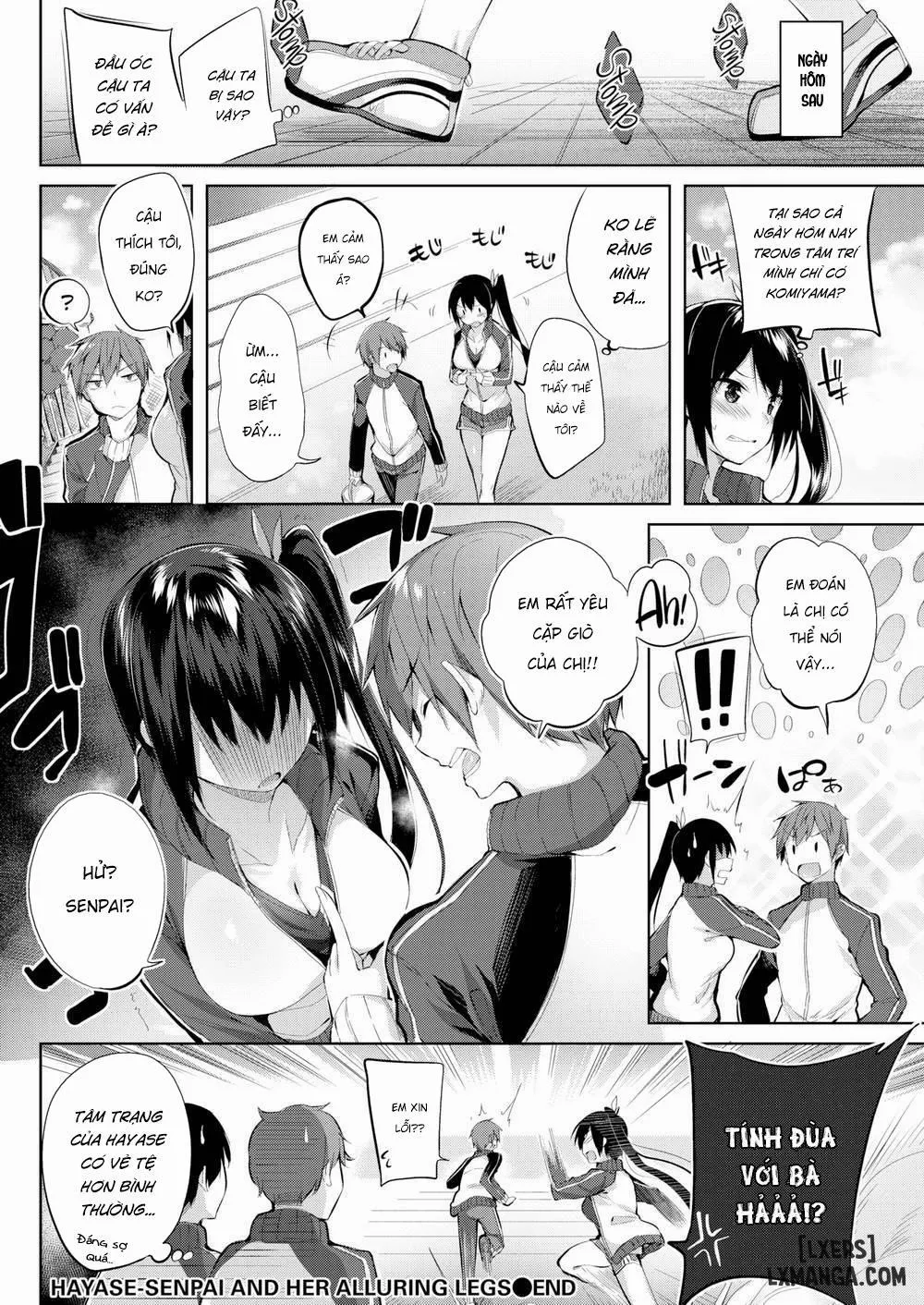 HentaiVN.net - Ảnh 18 - Hayase-senpai and Her Alluring Legs - Chap 1