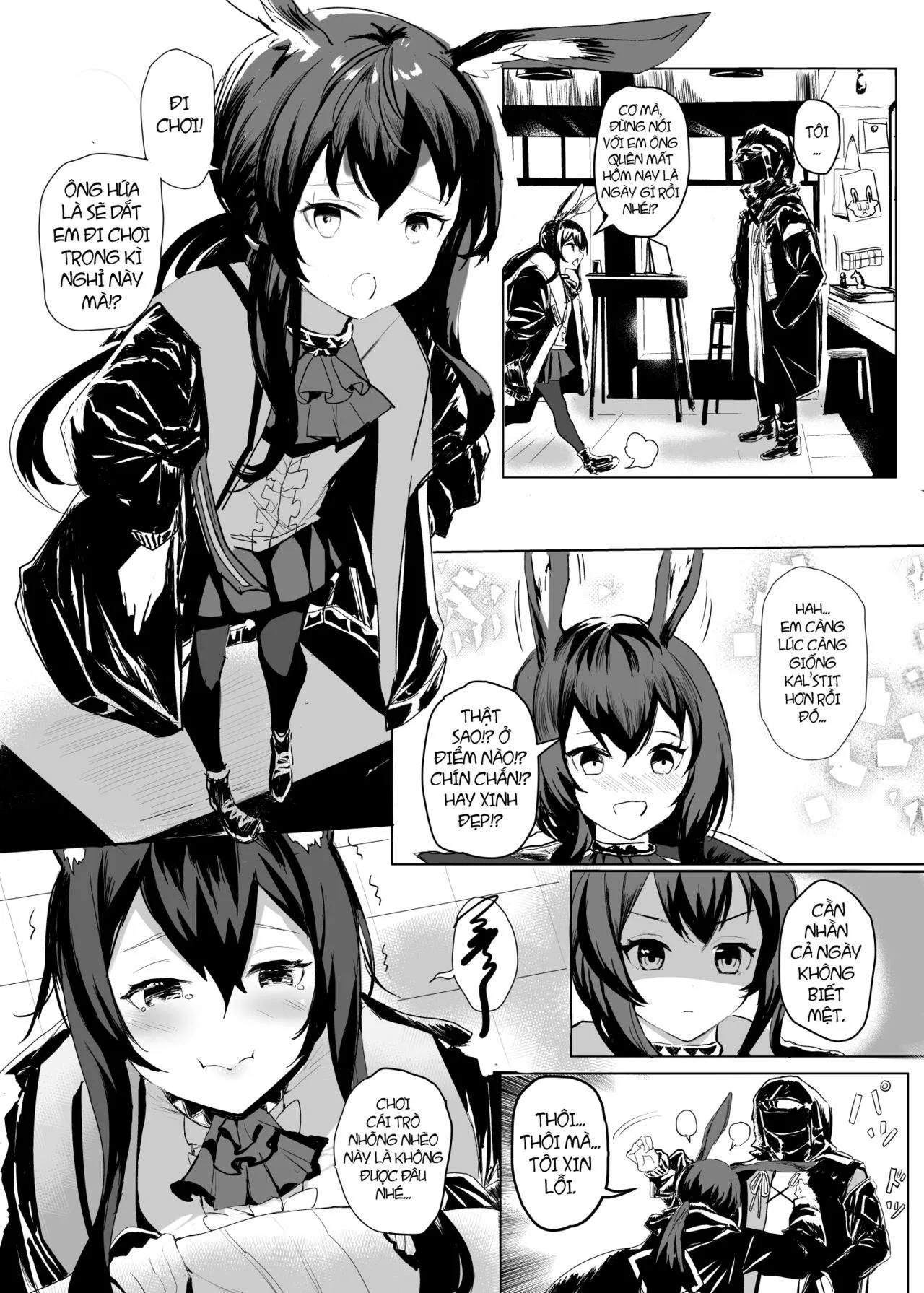 HentaiVN.net - Ảnh 3 - File No.1 Amiya (Arknights) - Chap 1