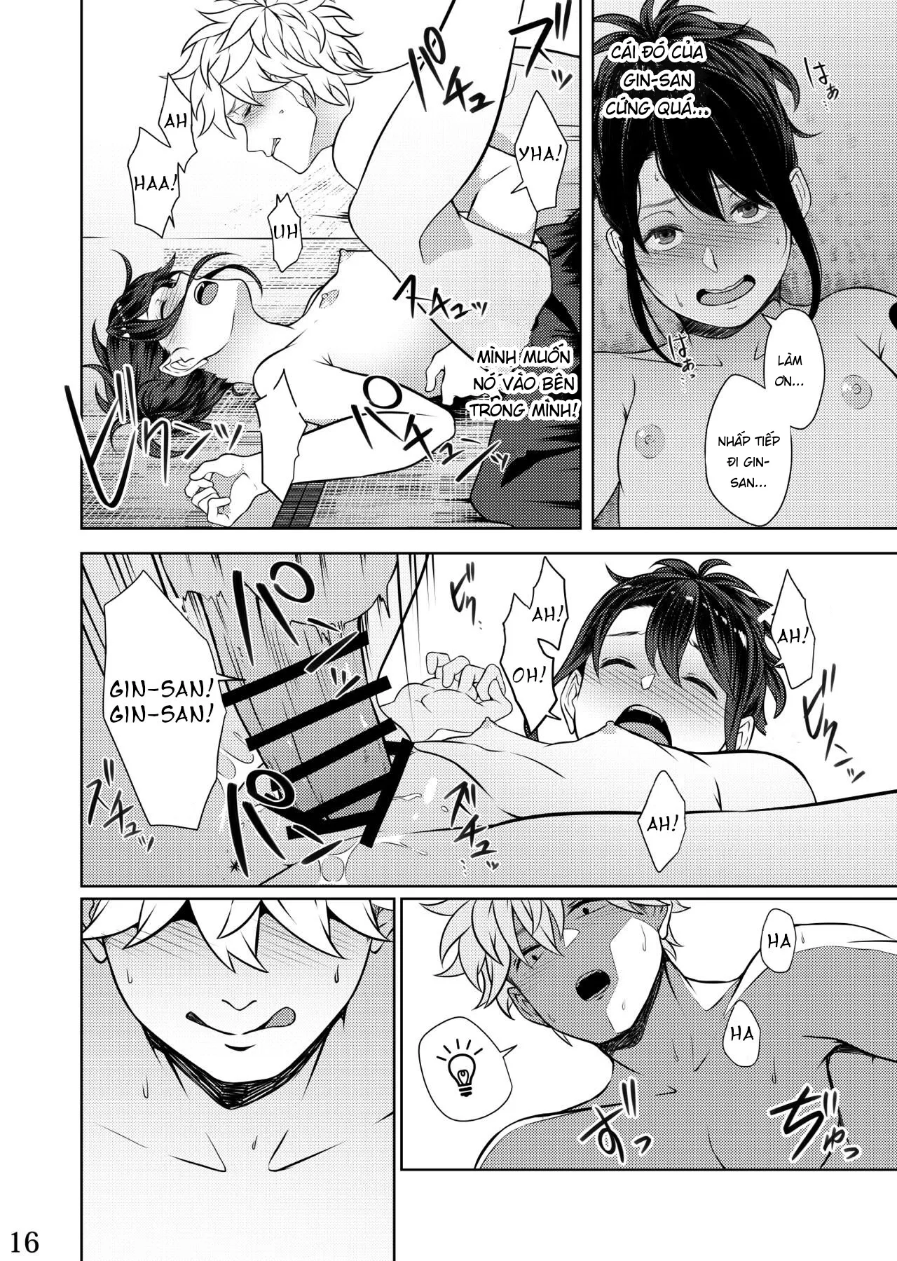 HentaiVN.net - Ảnh 14 - Mebuki (Gintama) [めぶき] - Chap 1