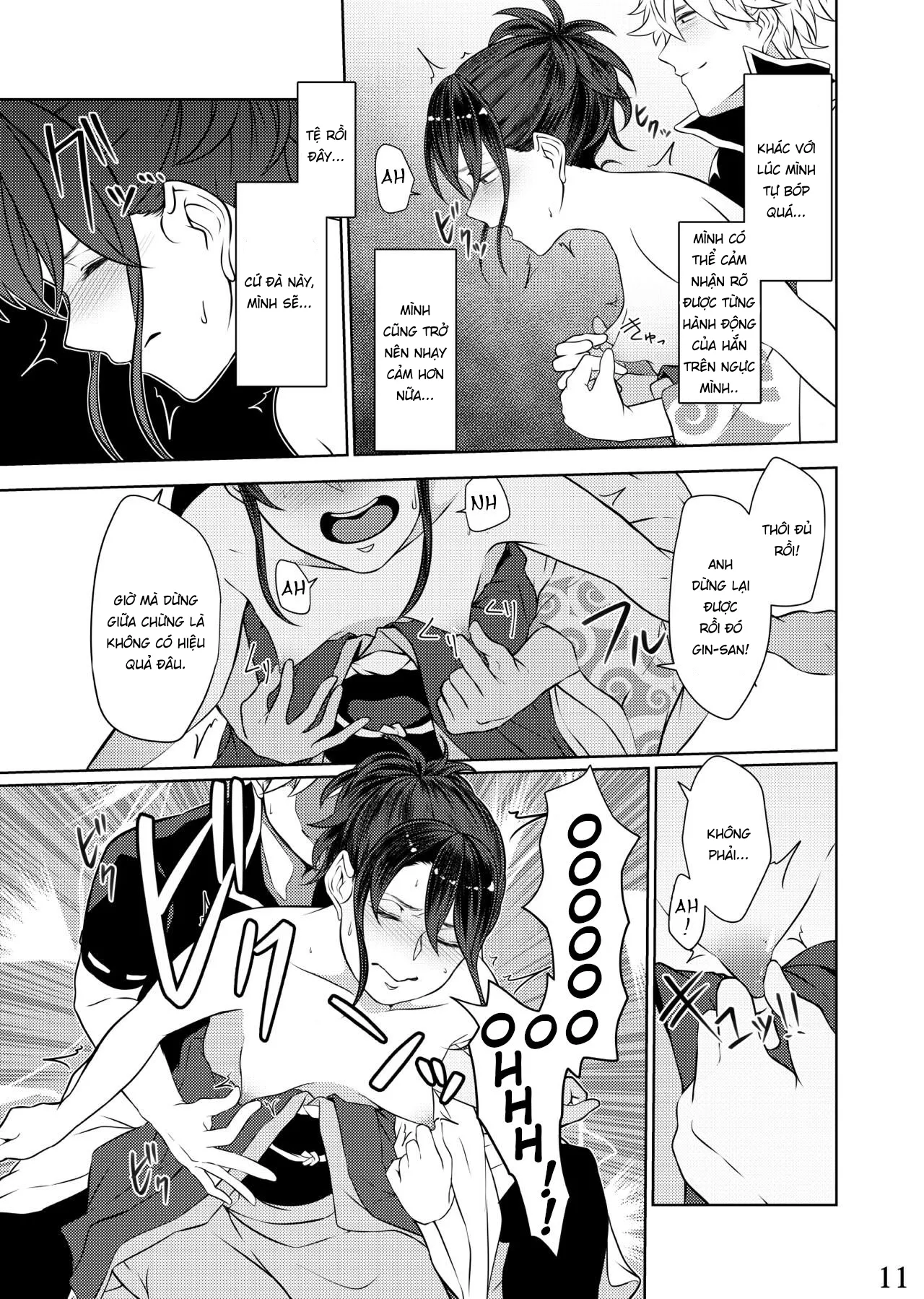 HentaiVN.net - Ảnh 9 - Mebuki (Gintama) [めぶき] - Chap 1
