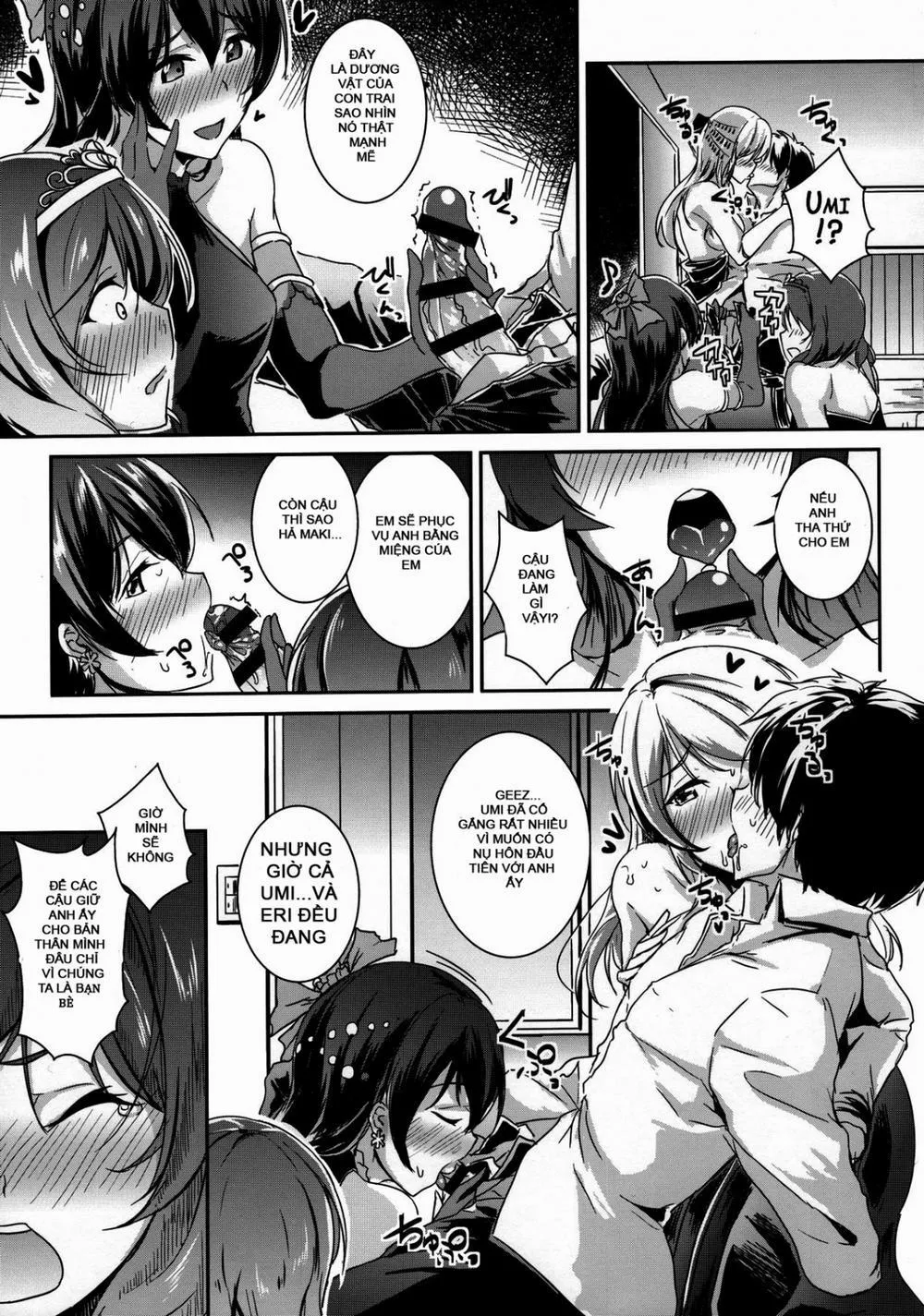 HentaiVN.net - Ảnh 6 - Secret In My Heart (Love Live!) - Chap 1