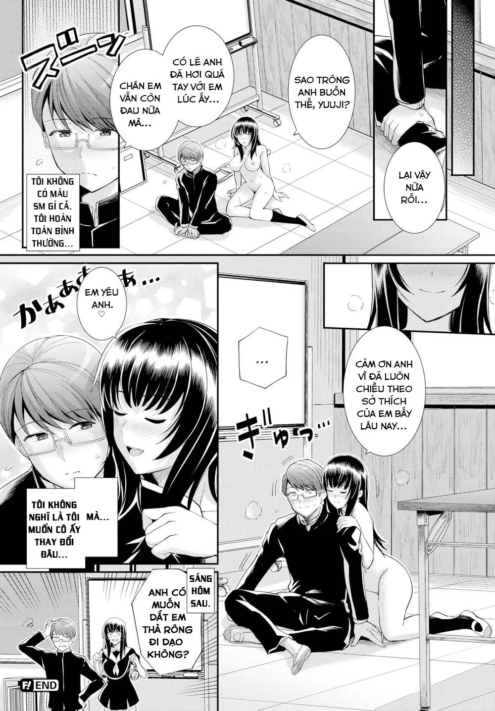 HentaiVN.net - Ảnh 21 - Có con bạn gái máu M thì làm gì? [Master-servant relationship] - Chap 1