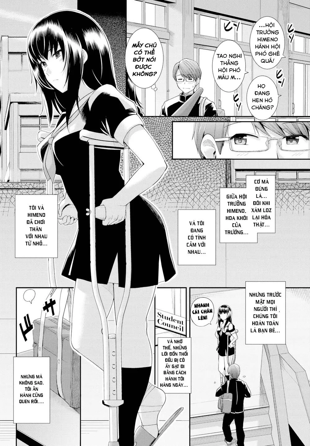 HentaiVN.net - Ảnh 3 - Có con bạn gái máu M thì làm gì? [Master-servant relationship] - Chap 1