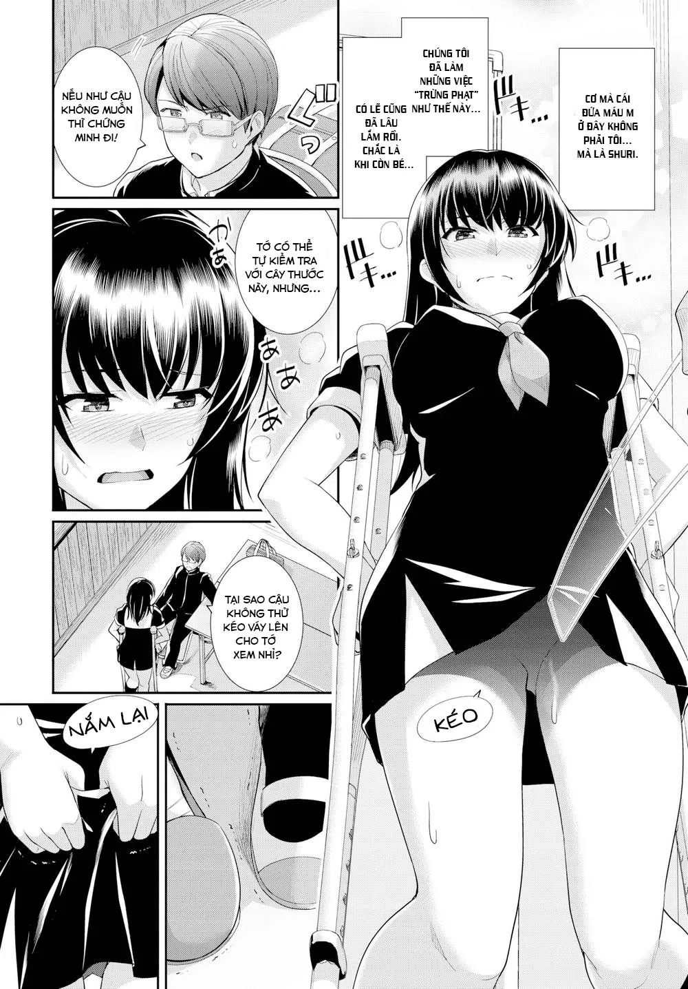 HentaiVN.net - Ảnh 6 - Có con bạn gái máu M thì làm gì? [Master-servant relationship] - Chap 1