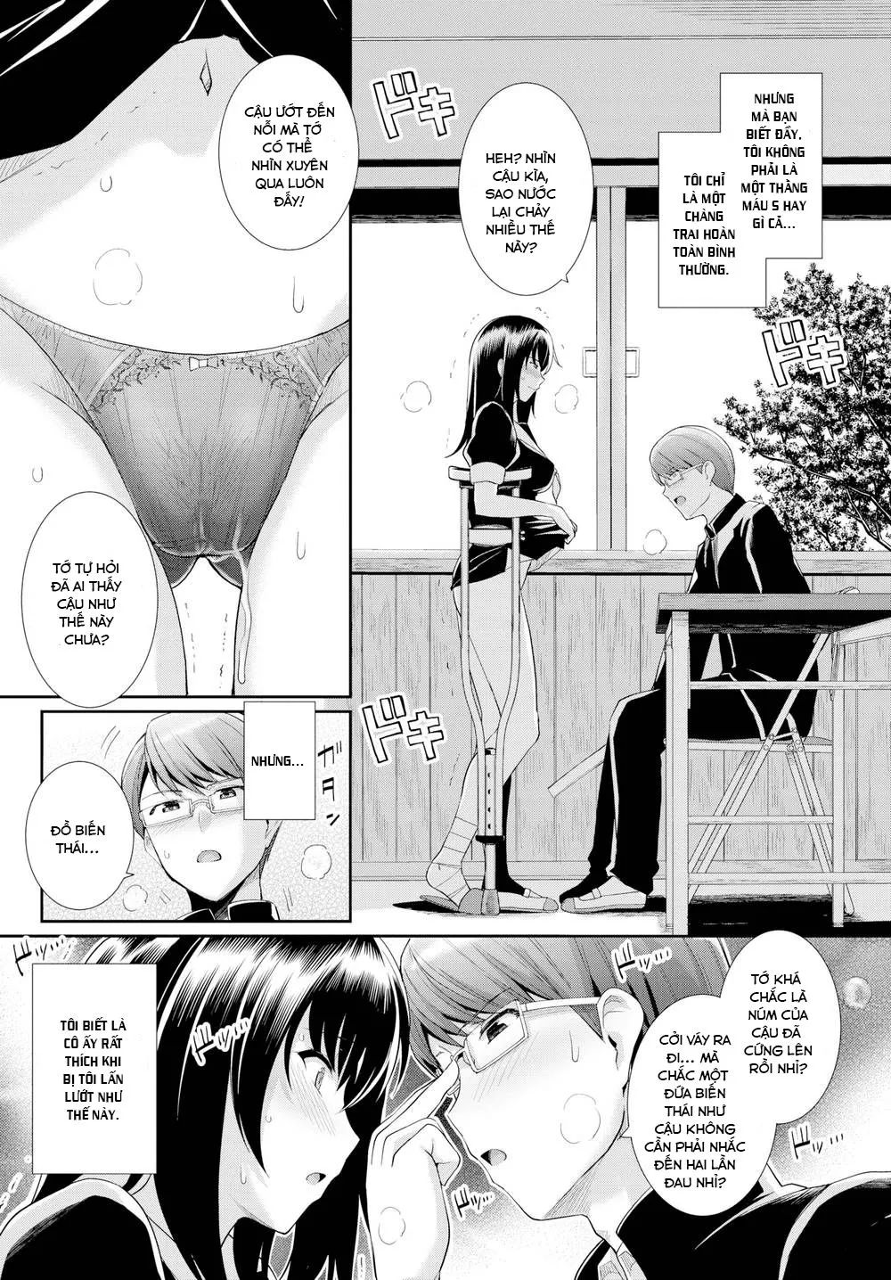 HentaiVN.net - Ảnh 7 - Có con bạn gái máu M thì làm gì? [Master-servant relationship] - Chap 1