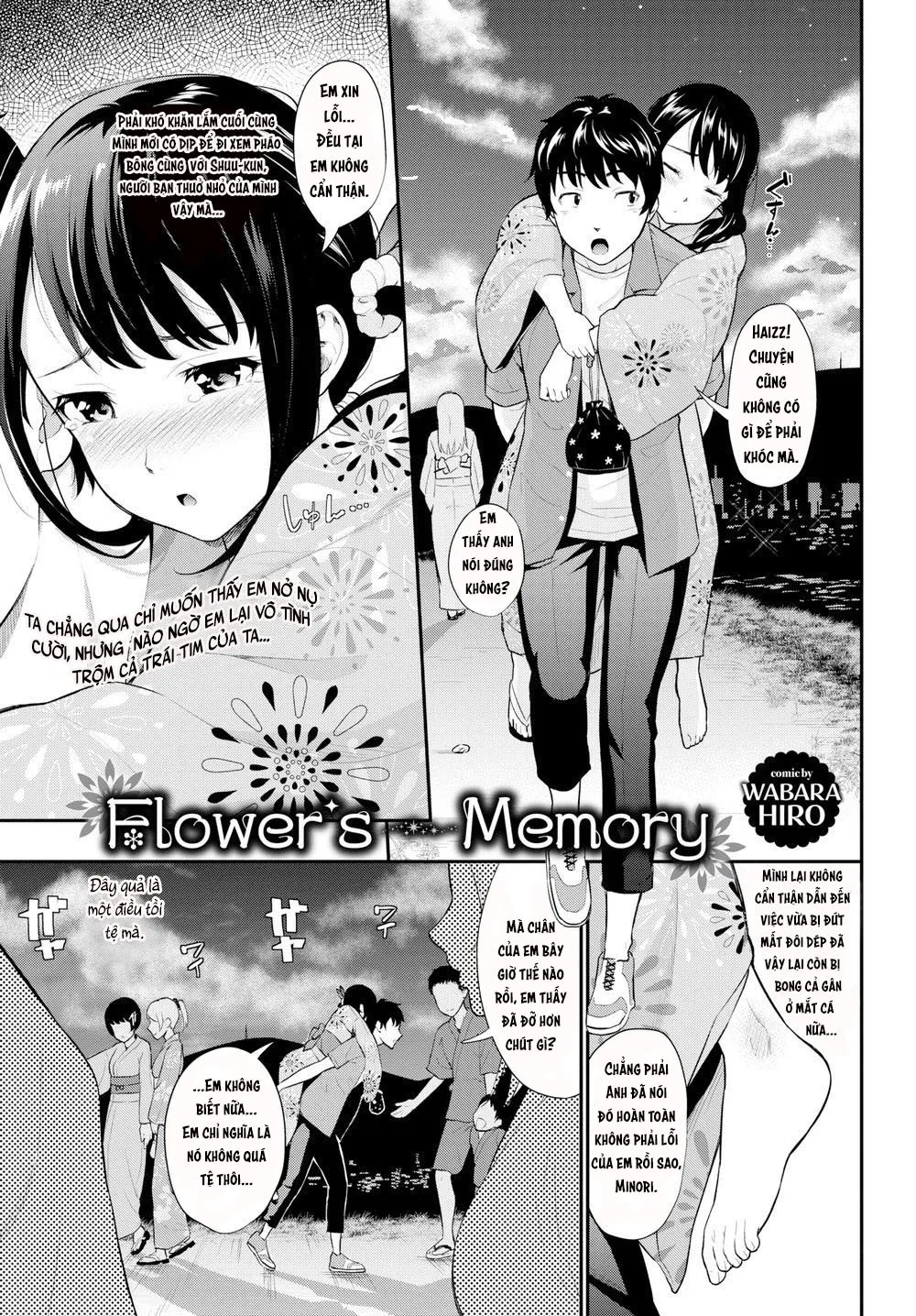 HentaiVN.net - Ảnh 2 - Flower’s Memory - Chap 1