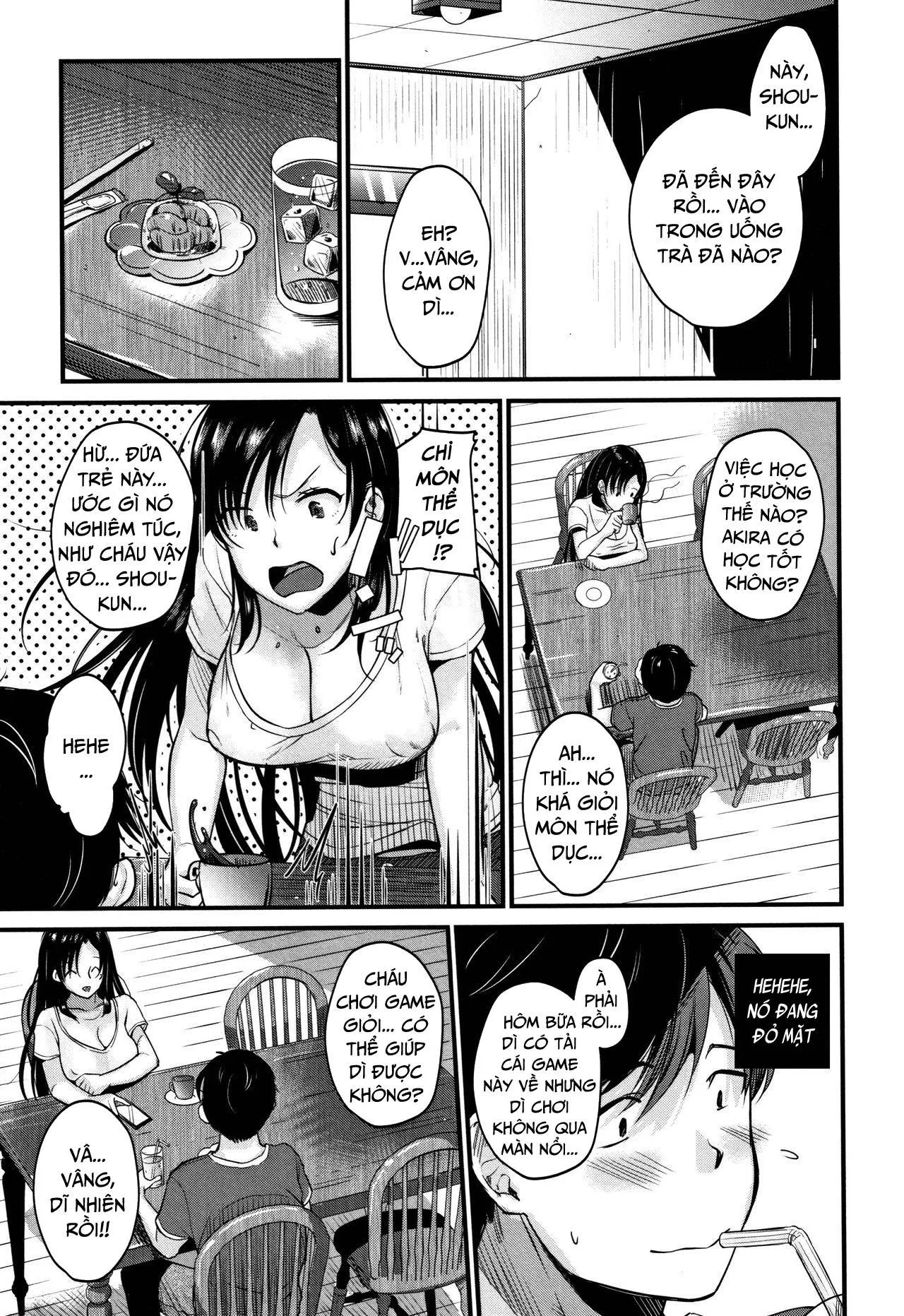 HentaiVN.net - Ảnh 9 - Kyonyuu Mama no Onayami Kaiketsu Saku!? - Chap 1