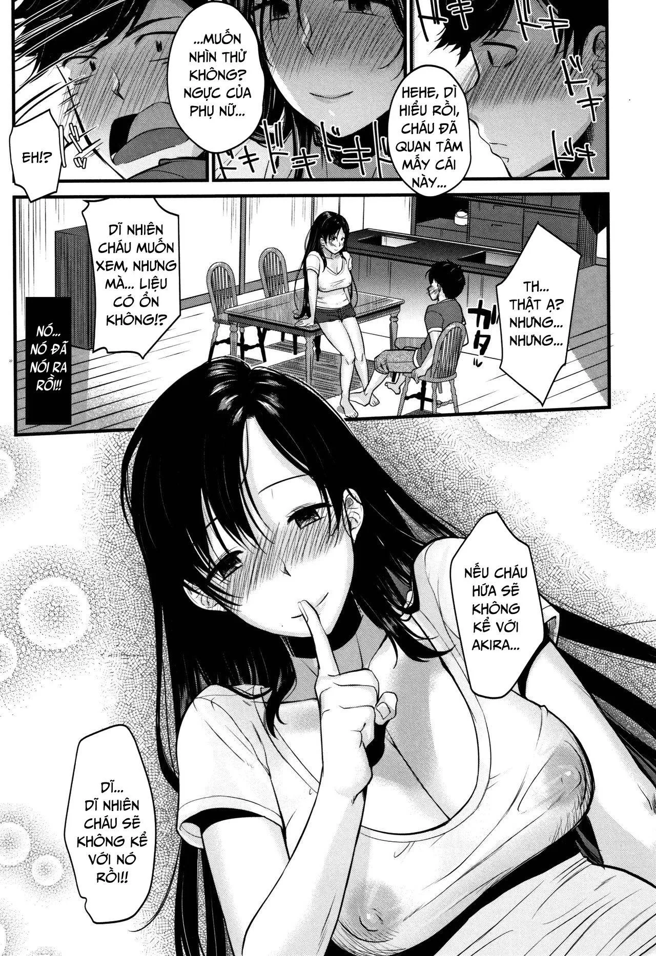 HentaiVN.net - Ảnh 11 - Kyonyuu Mama no Onayami Kaiketsu Saku!? - Chap 1