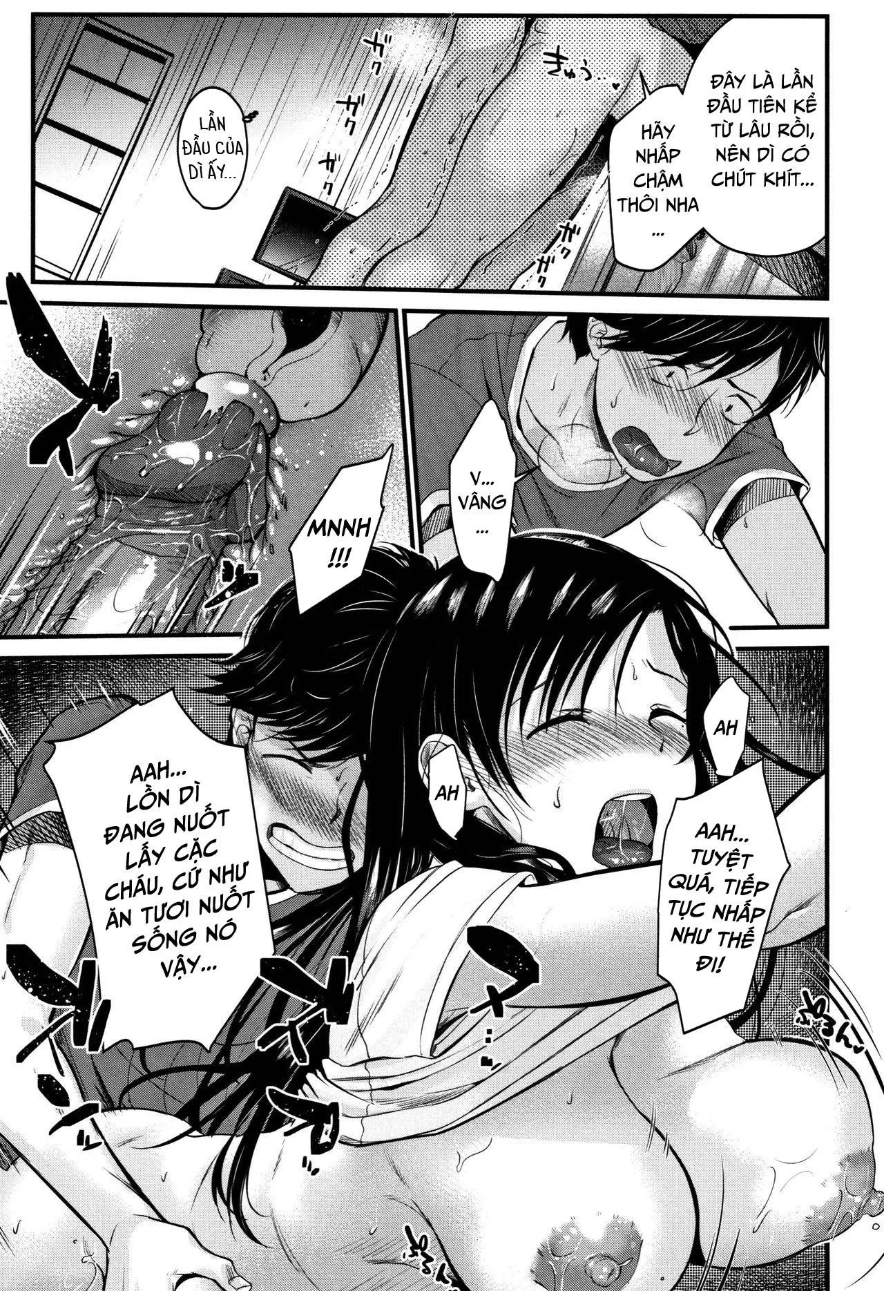 HentaiVN.net - Ảnh 31 - Kyonyuu Mama no Onayami Kaiketsu Saku!? - Chap 1