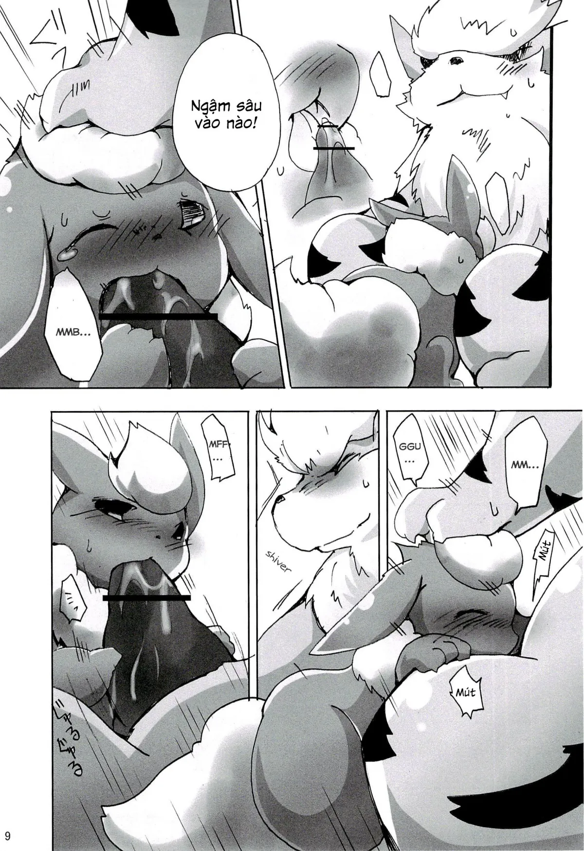 HentaiVN.net - Ảnh 10 - Love Ra Boo (Pokemon) - Chap 1