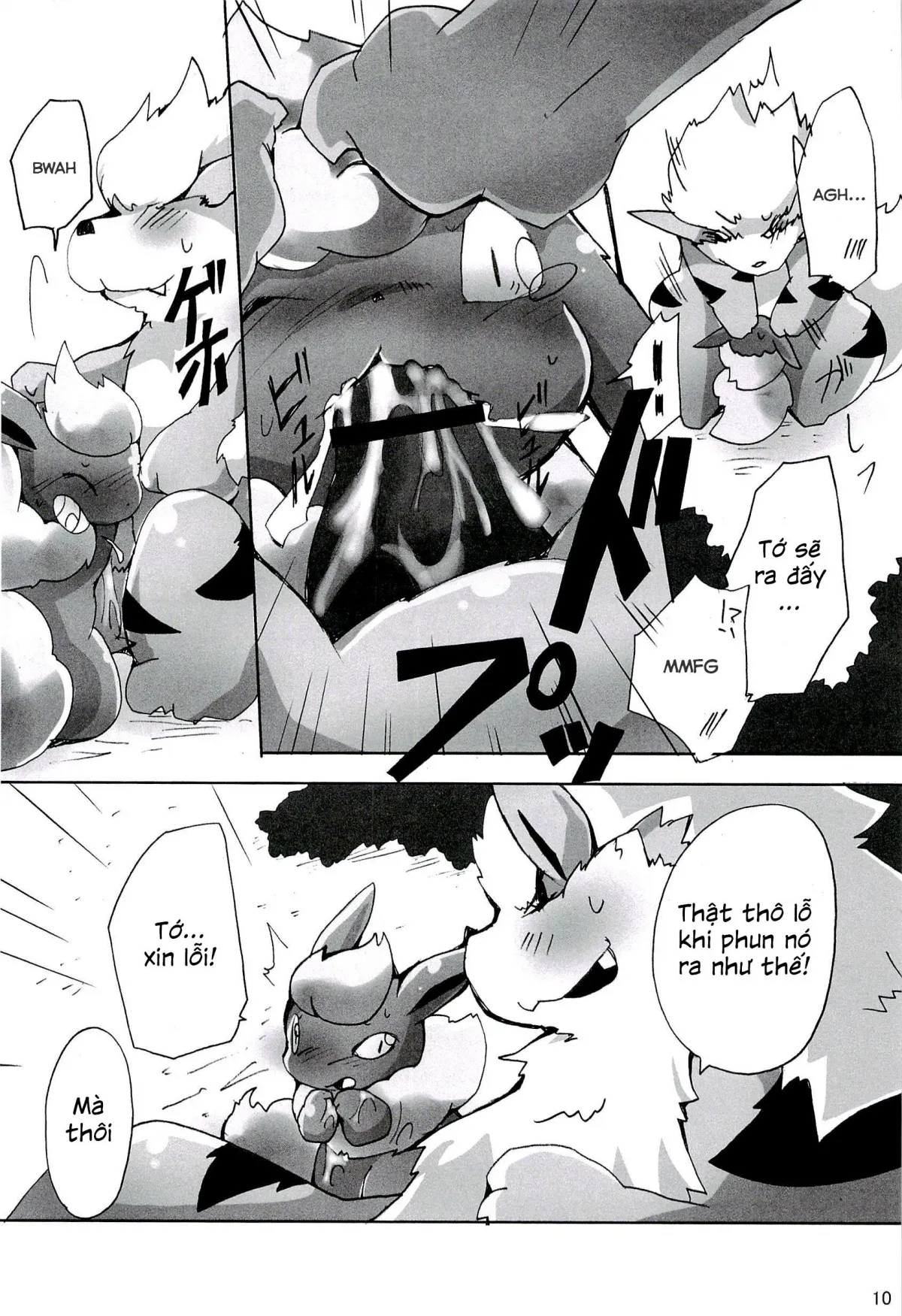HentaiVN.net - Ảnh 11 - Love Ra Boo (Pokemon) - Chap 1