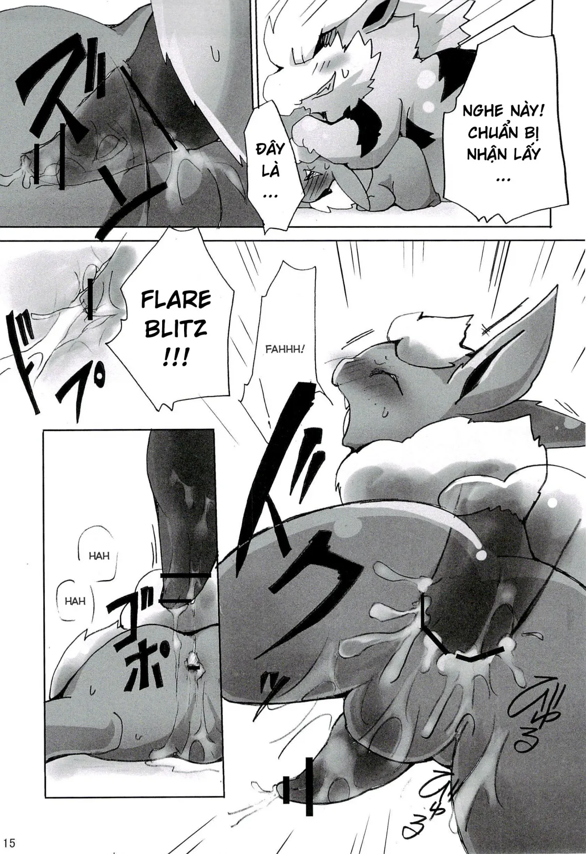 HentaiVN.net - Ảnh 16 - Love Ra Boo (Pokemon) - Chap 1