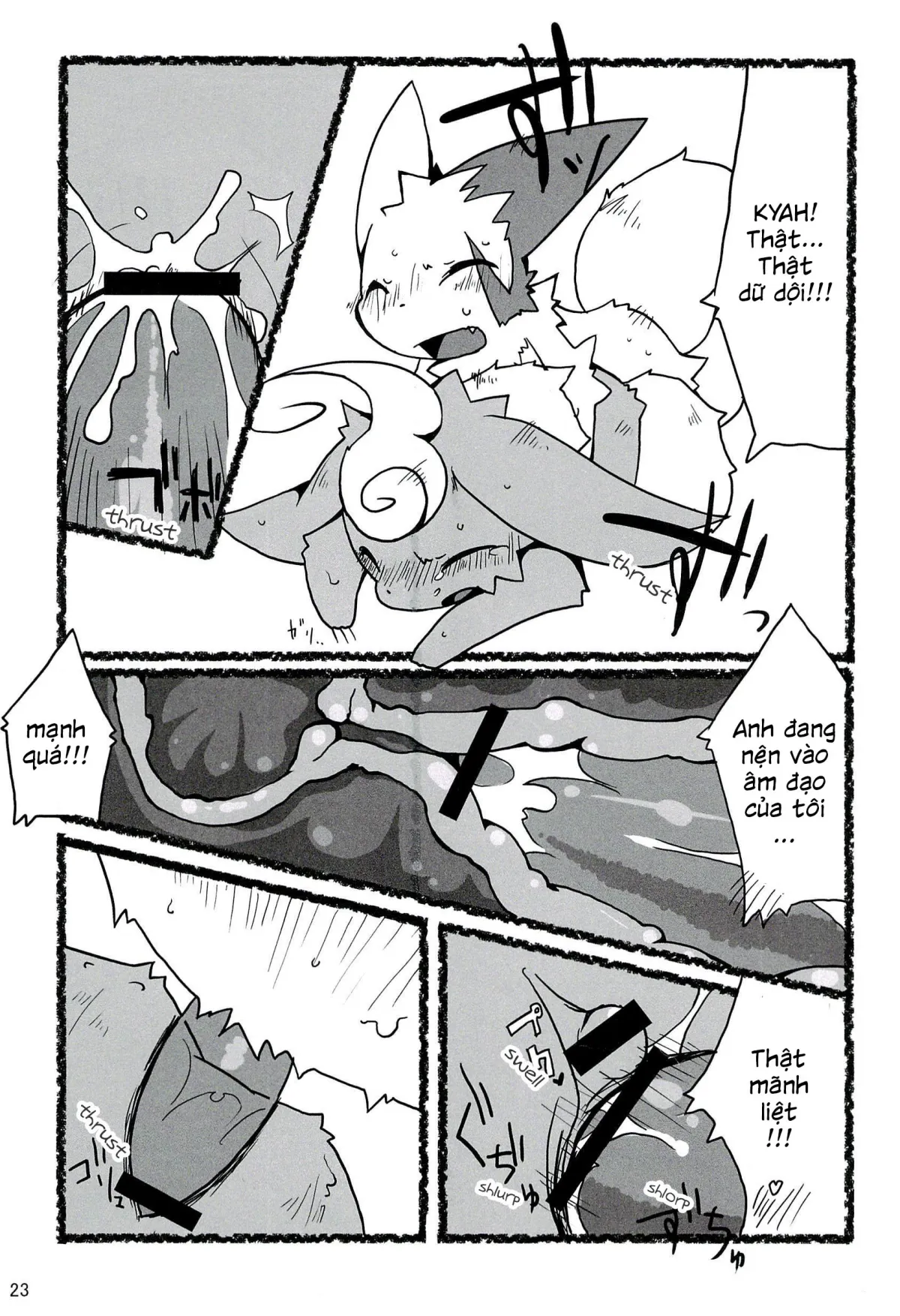HentaiVN.net - Ảnh 24 - Love Ra Boo (Pokemon) - Chap 1