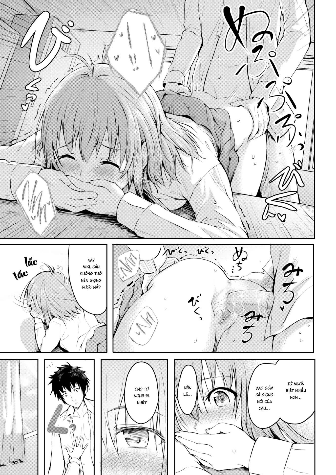 HentaiVN.net - Ảnh 11 - Giọng nói của em [Your voice] - Chap 1