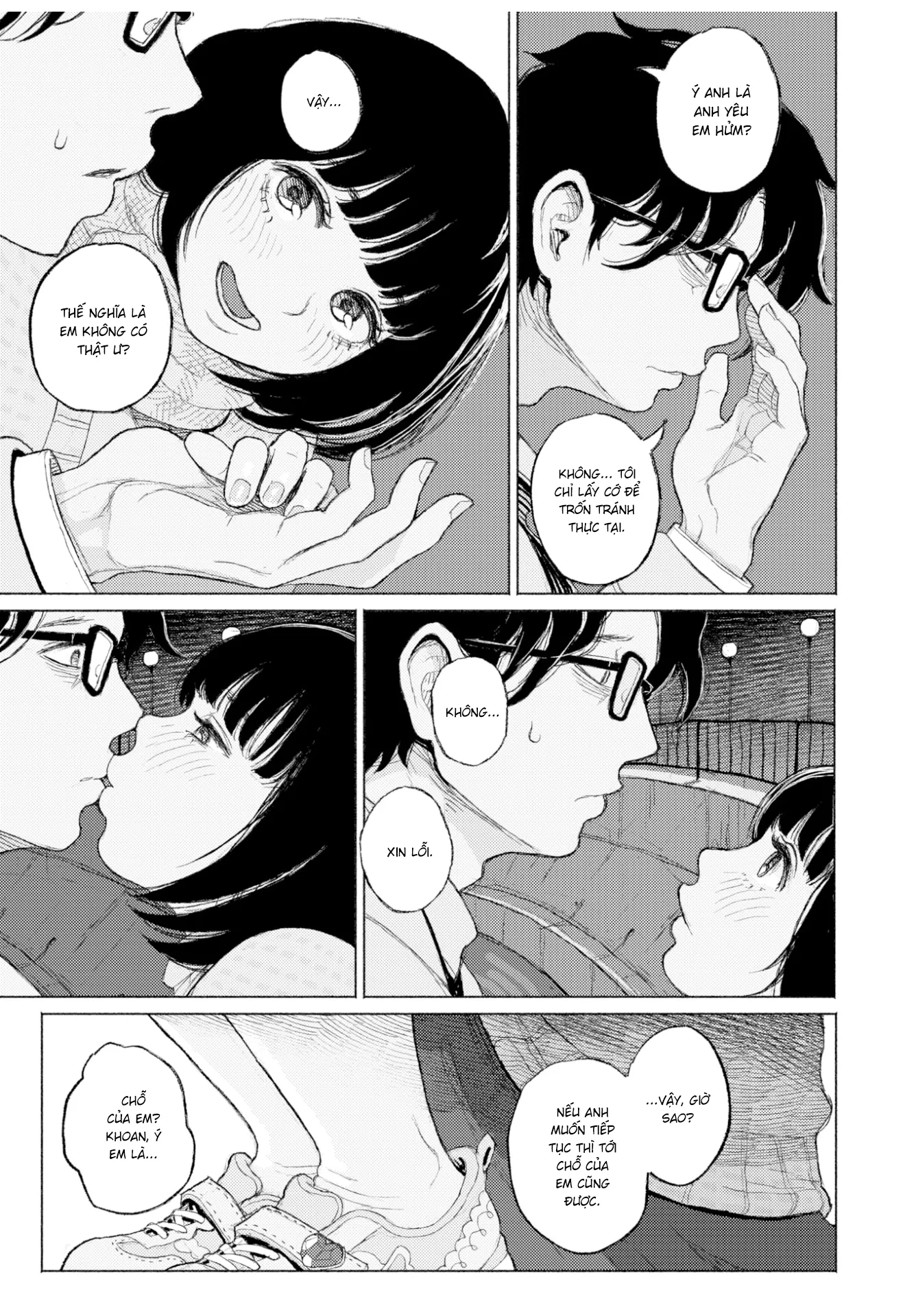 HentaiVN.net - Ảnh 15 - Ven sông là nơi Anh và Em gặp nhau [The Man Near the Water's Edge] - Chap 1