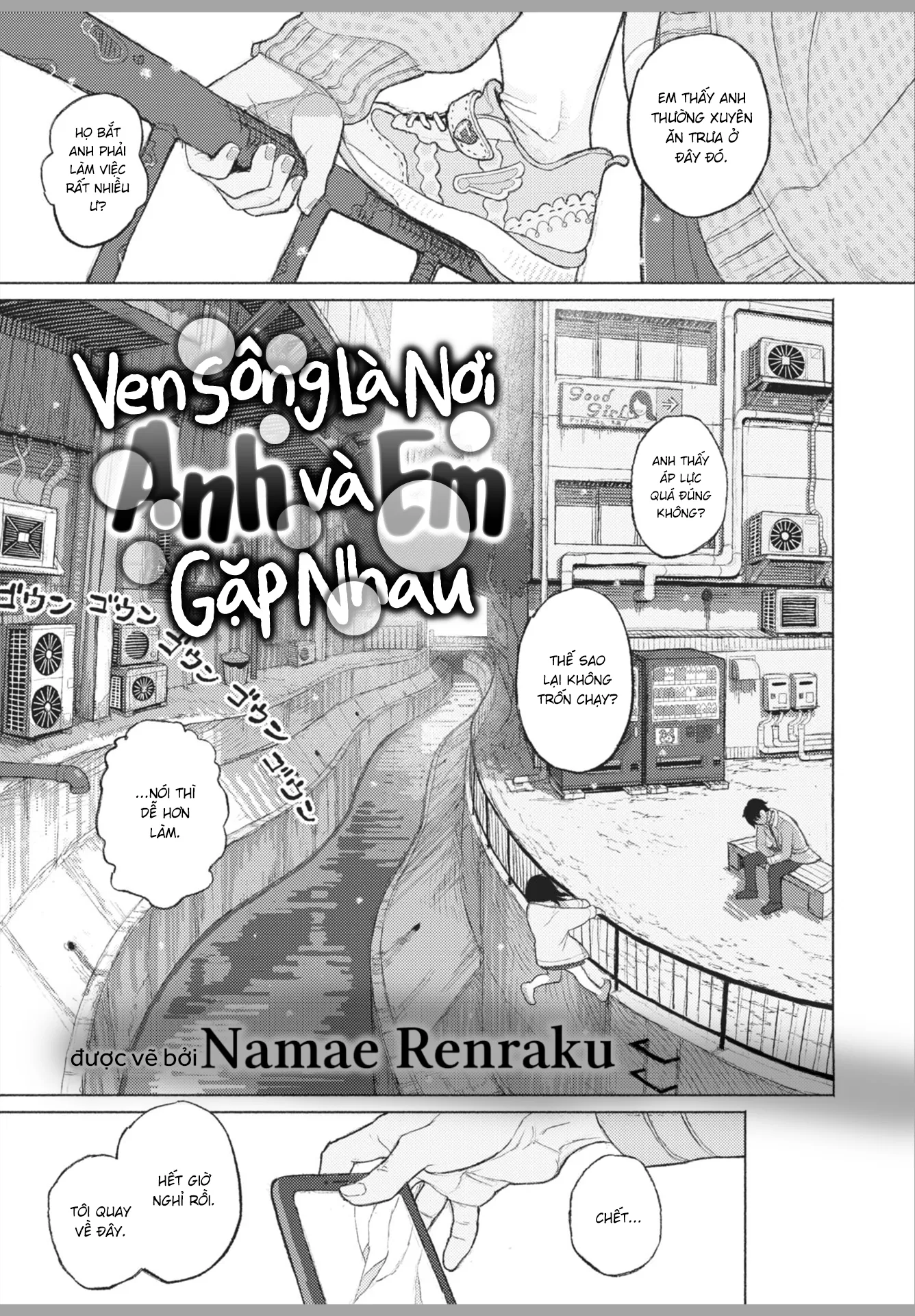 HentaiVN.net - Ảnh 3 - Ven sông là nơi Anh và Em gặp nhau [The Man Near the Water's Edge] - Chap 1
