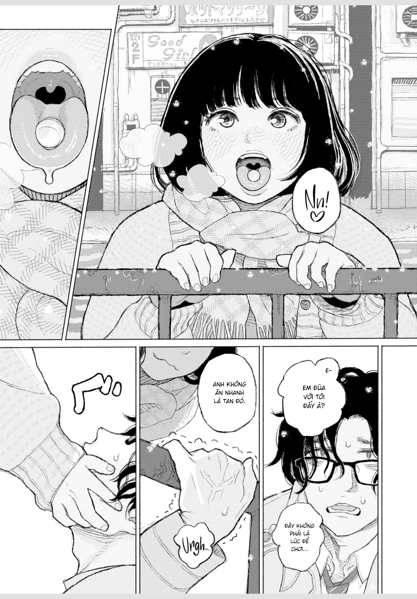 HentaiVN.net - Ảnh 5 - Ven sông là nơi Anh và Em gặp nhau [The Man Near the Water's Edge] - Chap 1