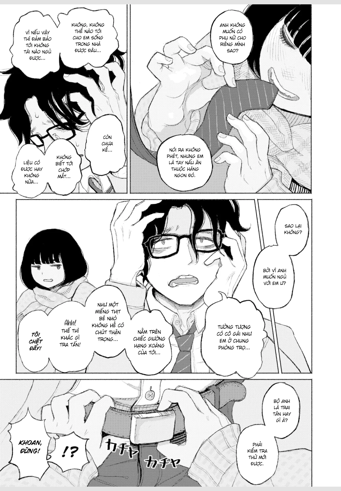 HentaiVN.net - Ảnh 9 - Ven sông là nơi Anh và Em gặp nhau [The Man Near the Water's Edge] - Chap 1