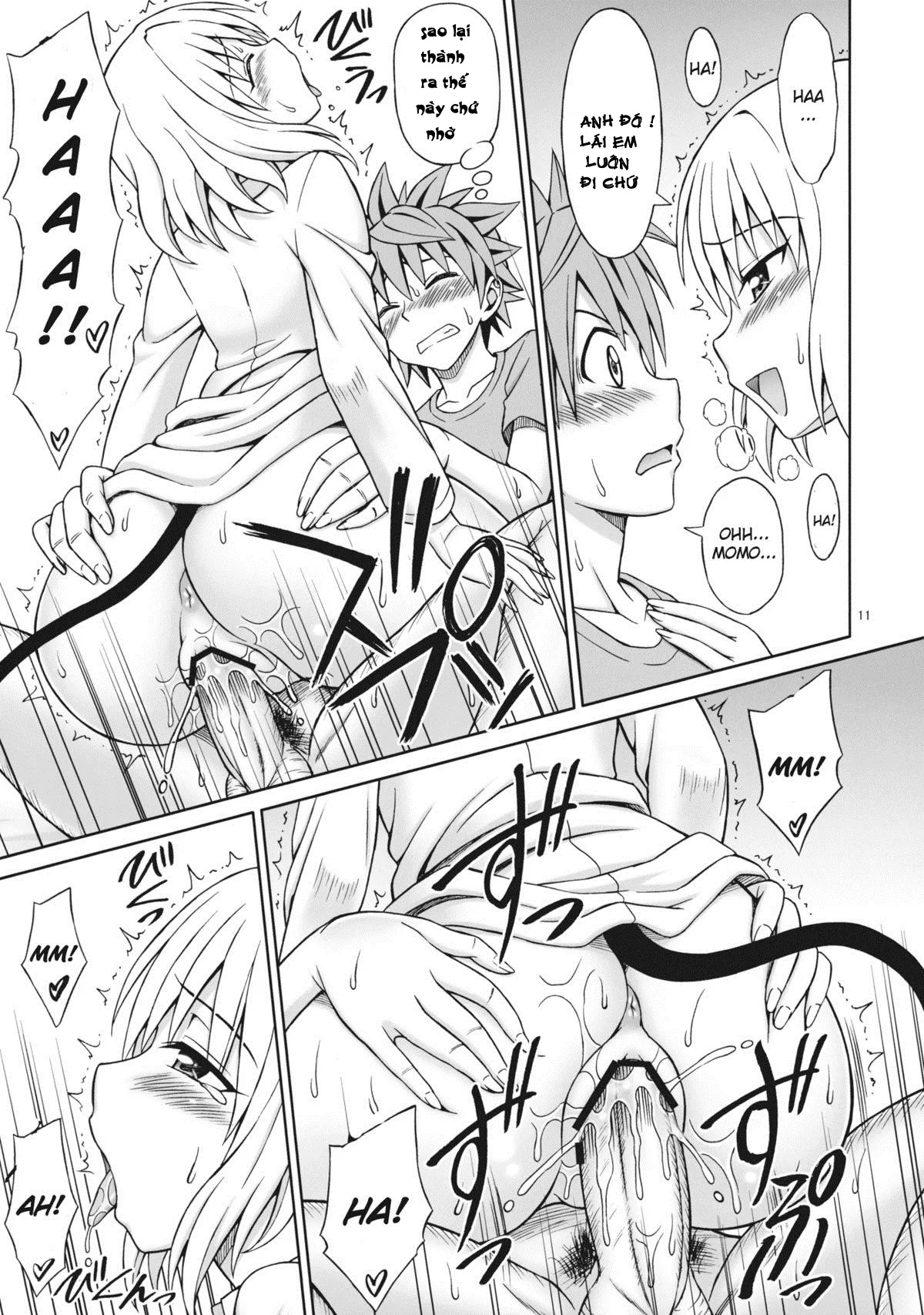 HentaiVN.net - Ảnh 11 - ToLOVEru TRIP! - Chap 1